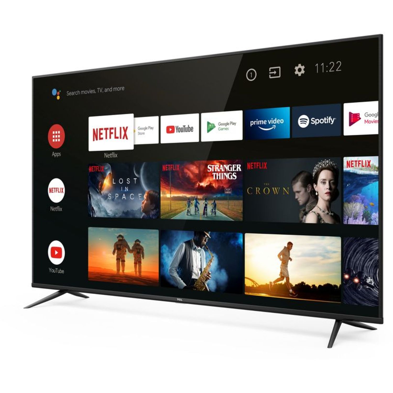 Voir la diapositive 8 : TCL 75P615 TV LED 4 UHD HDR 189 cm Android TV