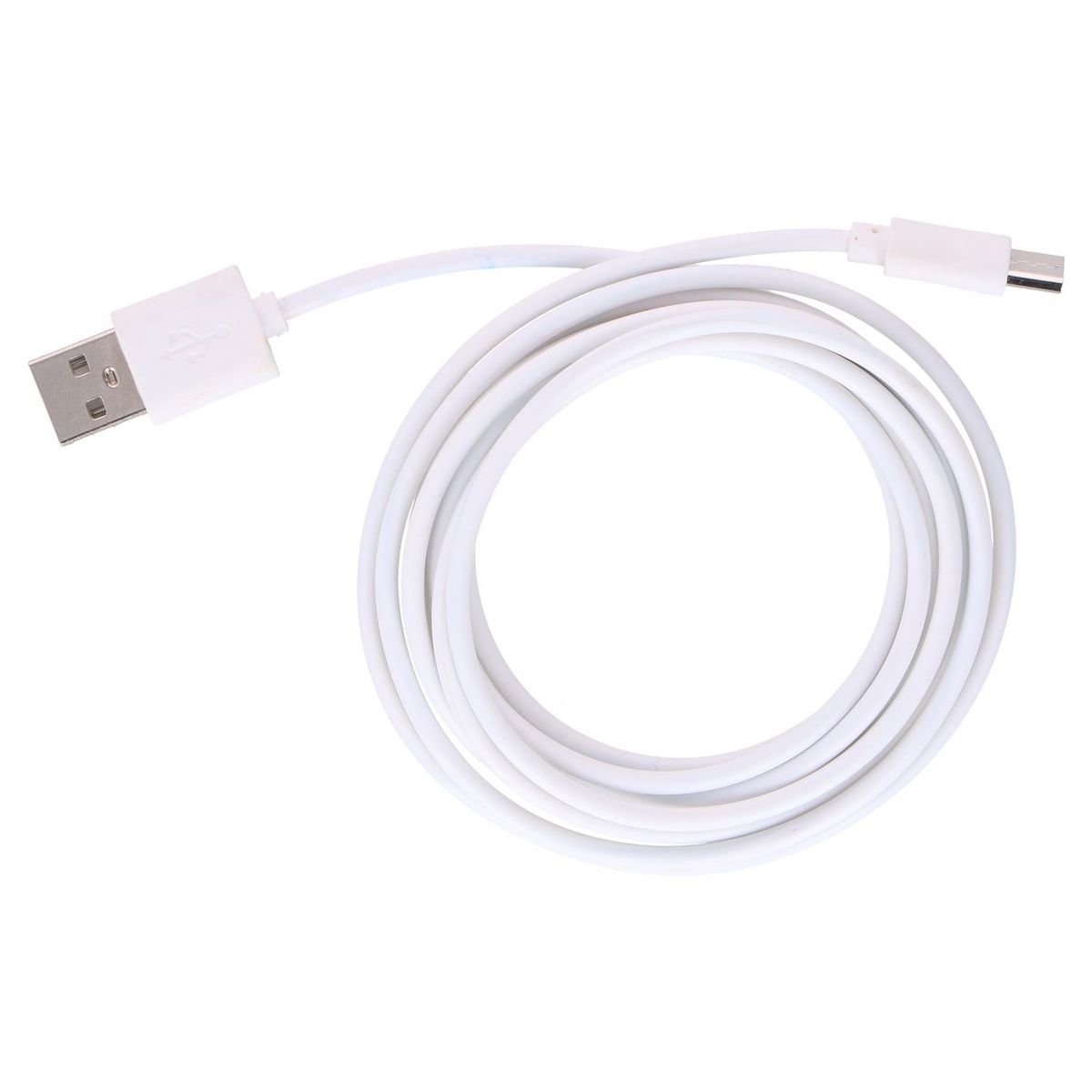 GRUNDIG Câble de charge USB vers USB-C - Mâle/mâle - 2 m - Blanc