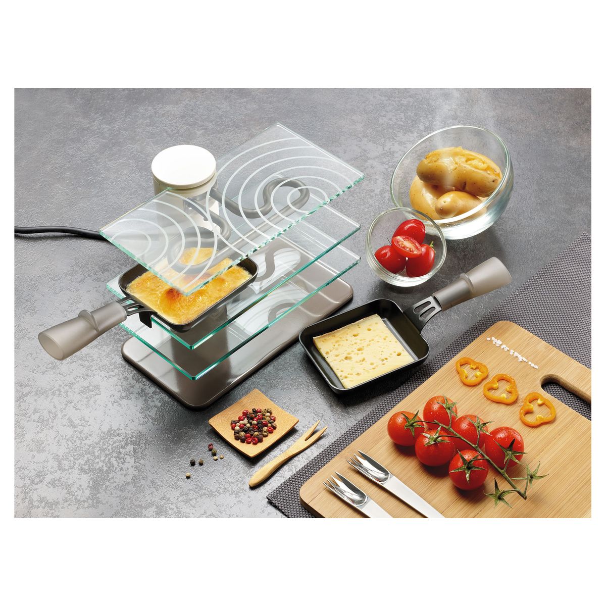 Voir la diapositive 7 : LAGRANGE Appareil à raclette 9204
