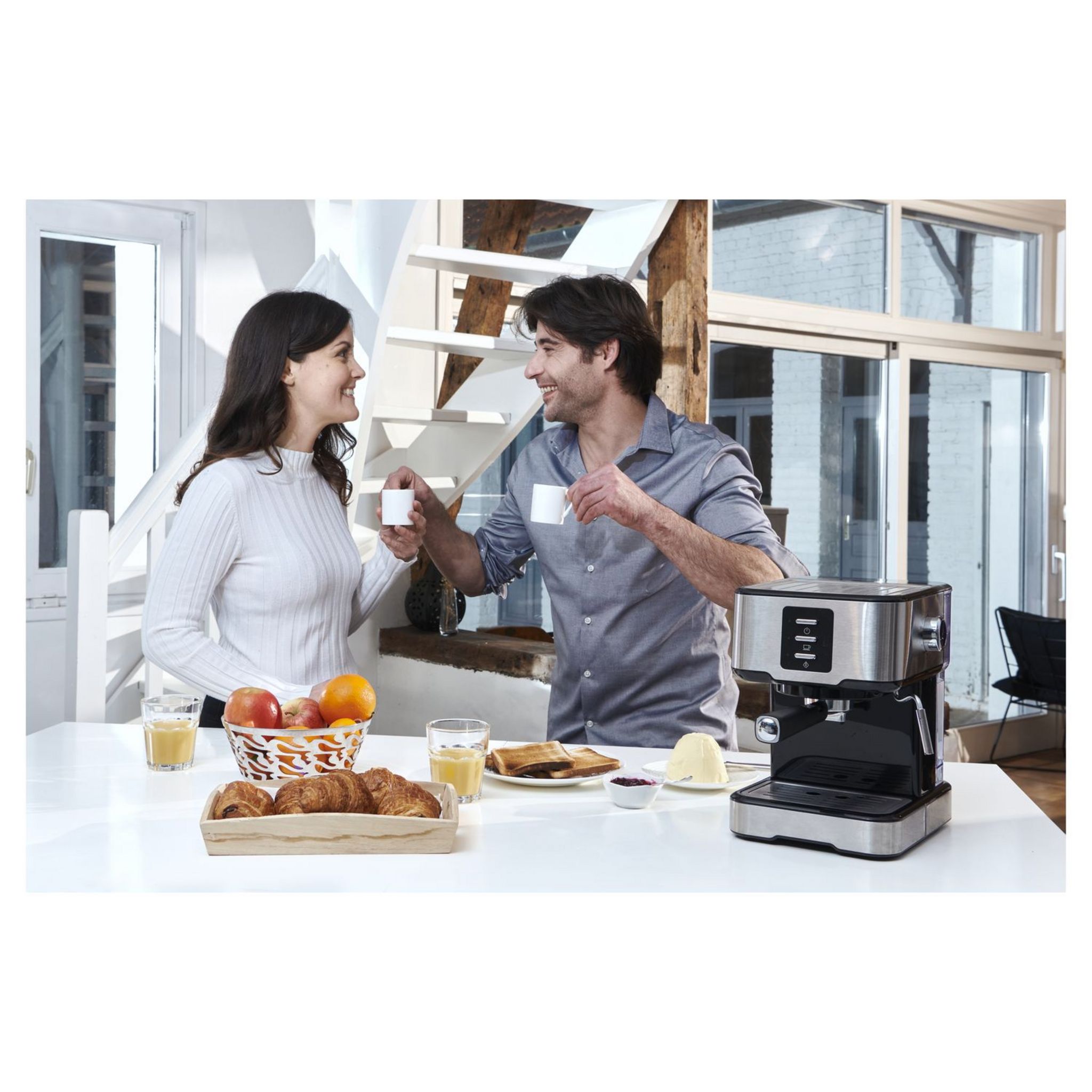 Voir la diapositive 4 : QILIVE Expresso Q.5685 - Gris