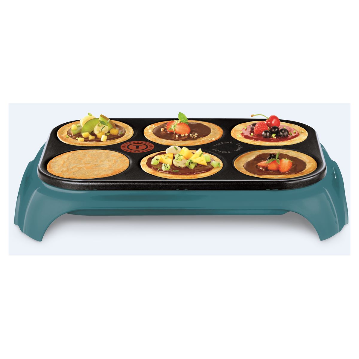 Voir la diapositive 2 : TEFAL Crêpière PY559301 - Bleu