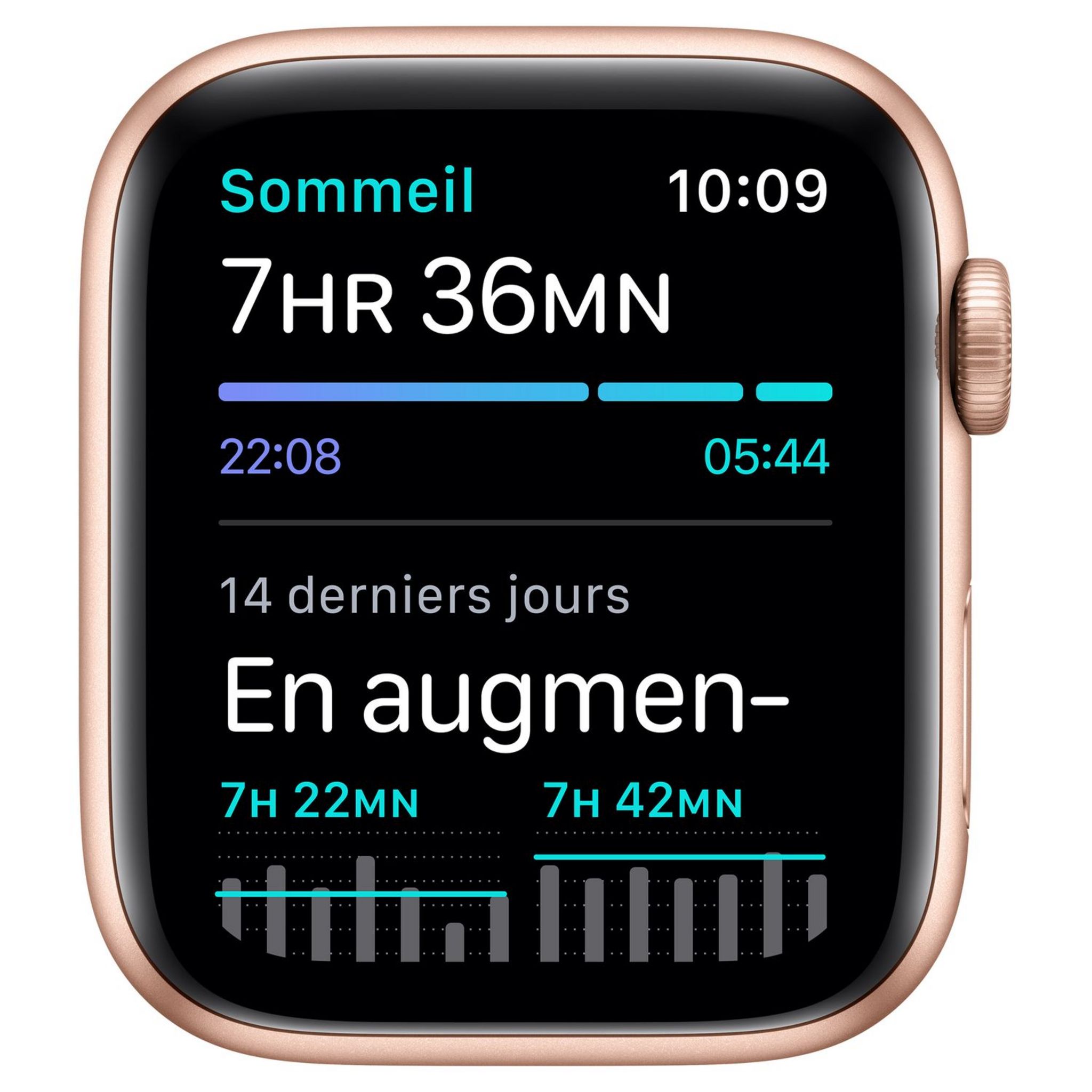 Voir la diapositive 3 : APPLE Montre connectée Apple Watch SE 44MM Alu Or/Rose
