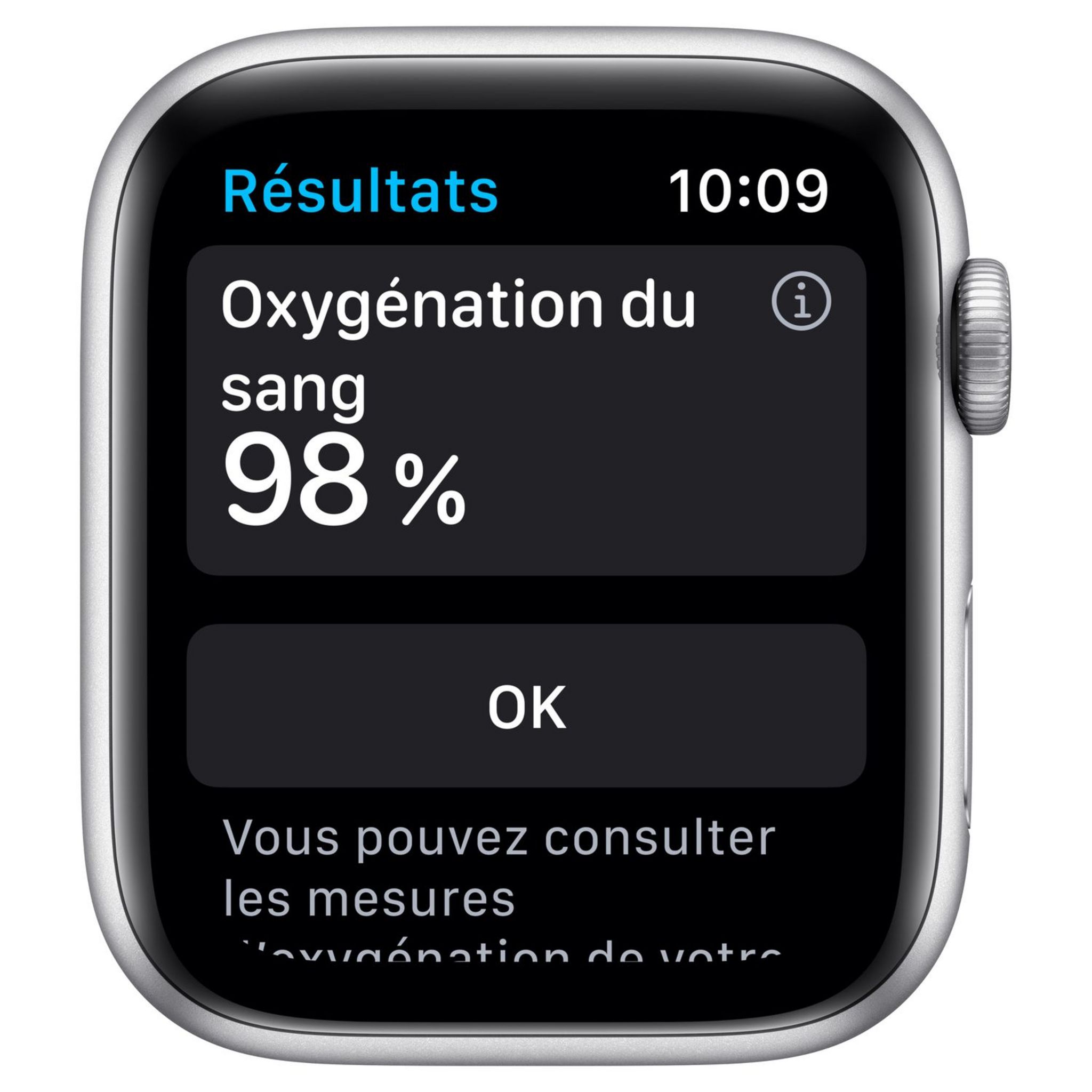 Voir la diapositive 7 : APPLE Watch Séries 6 44MM Alu Argent/Blanc