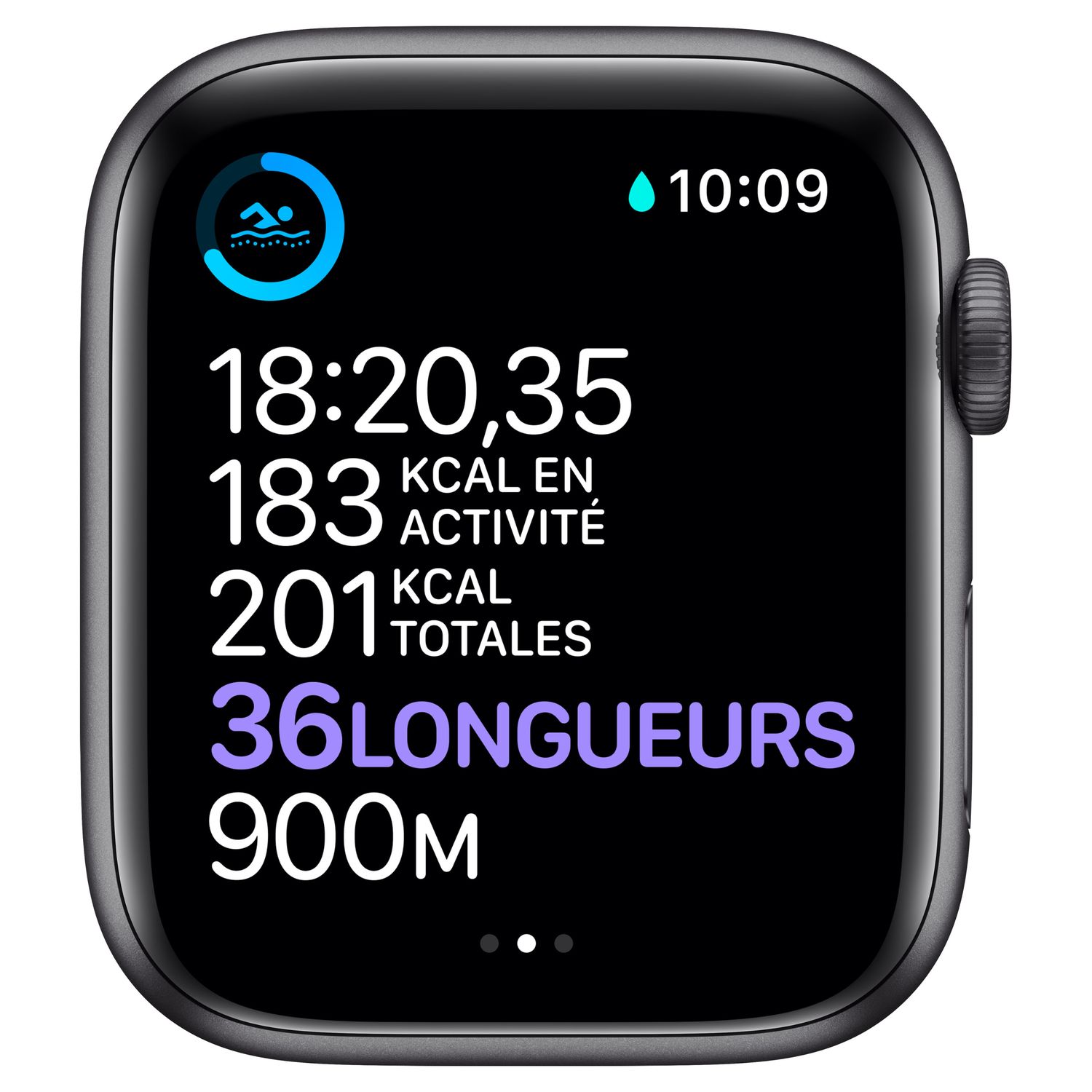 Voir la diapositive 5 : APPLE  Watch Série 6  44MM Alu Gris