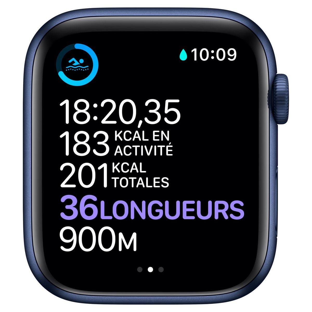 APPLE Montre connectée Apple Watch 44MM Alu Bleu Series 6
