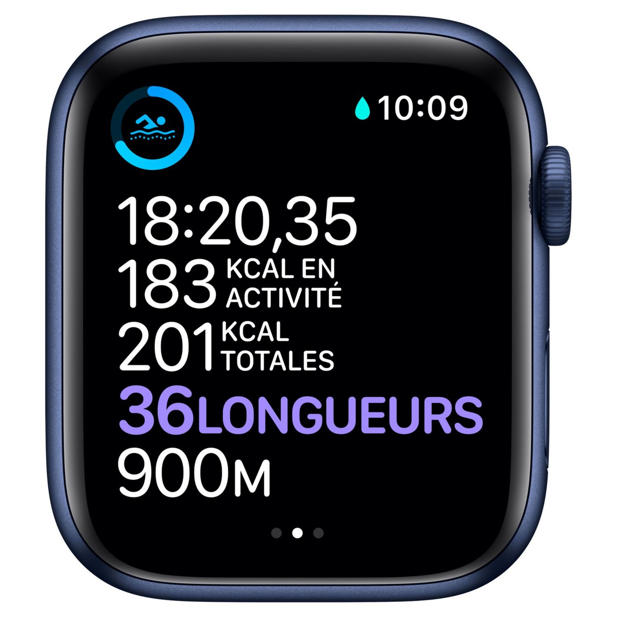 Voir la diapositive 2 : APPLE Montre connectée Apple Watch 44MM Alu Bleu Series 6