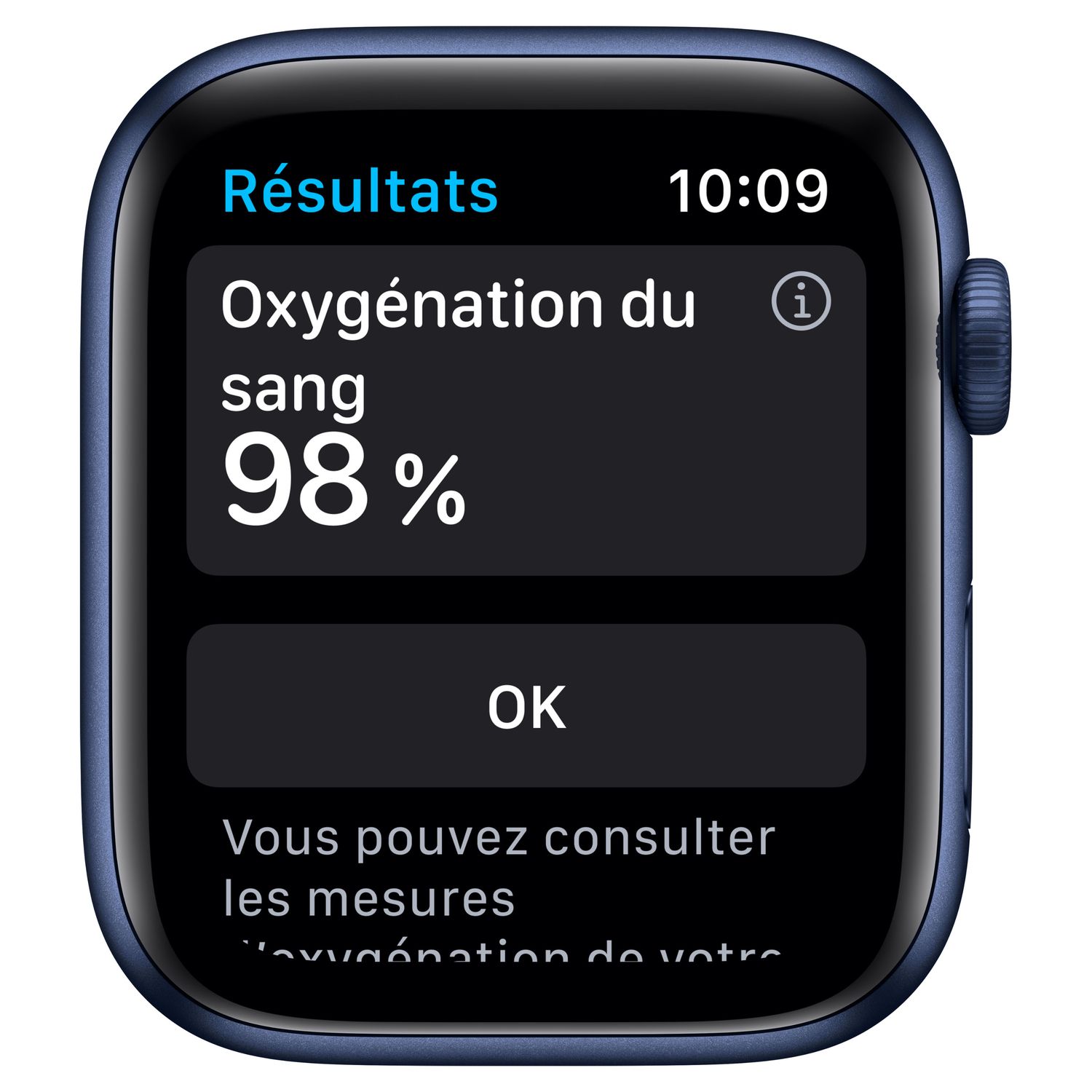 Voir la diapositive 3 : APPLE Montre connectée Apple Watch 44MM Alu Bleu Series 6