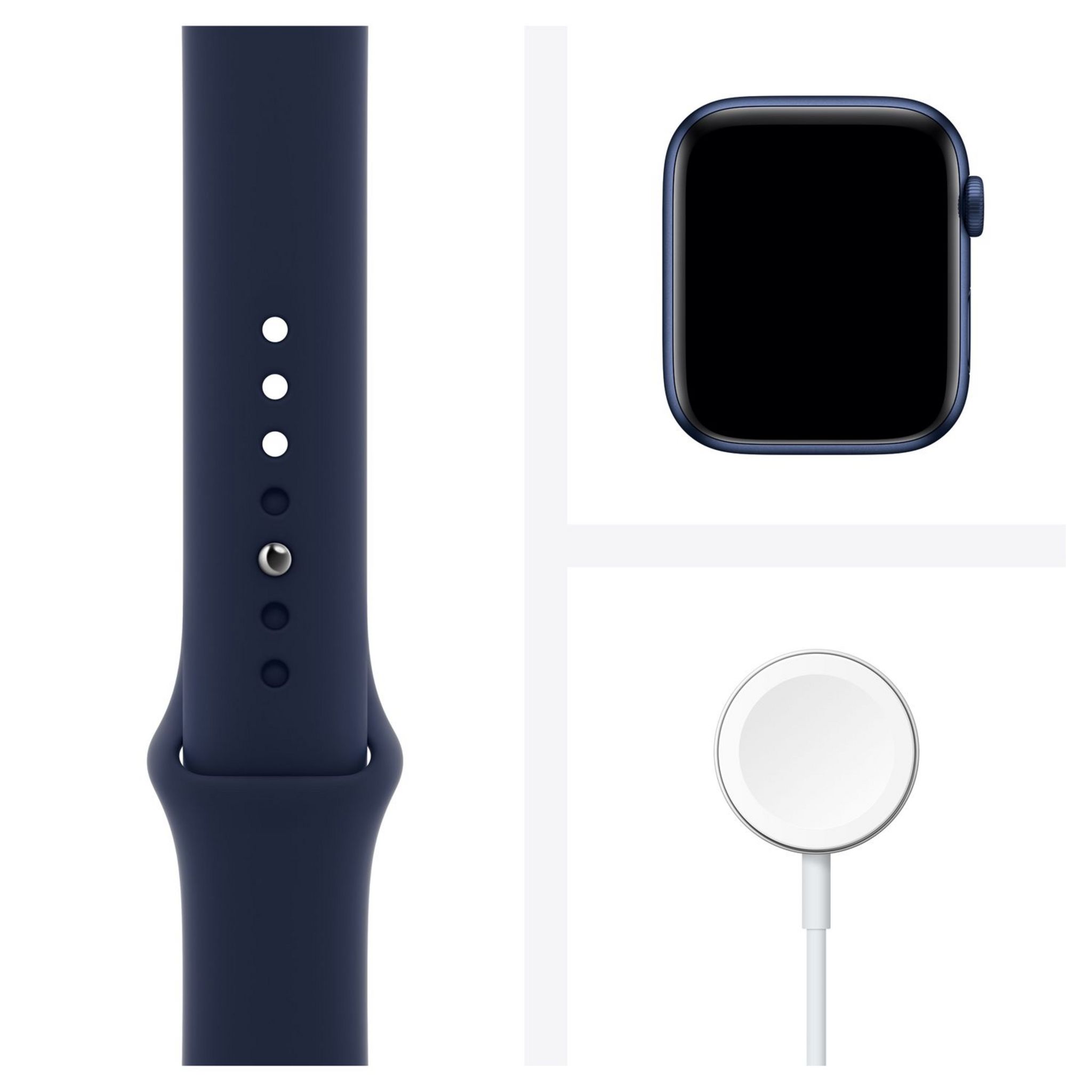 Voir la diapositive 4 : APPLE Montre connectée Apple Watch 44MM Alu Bleu Series 6