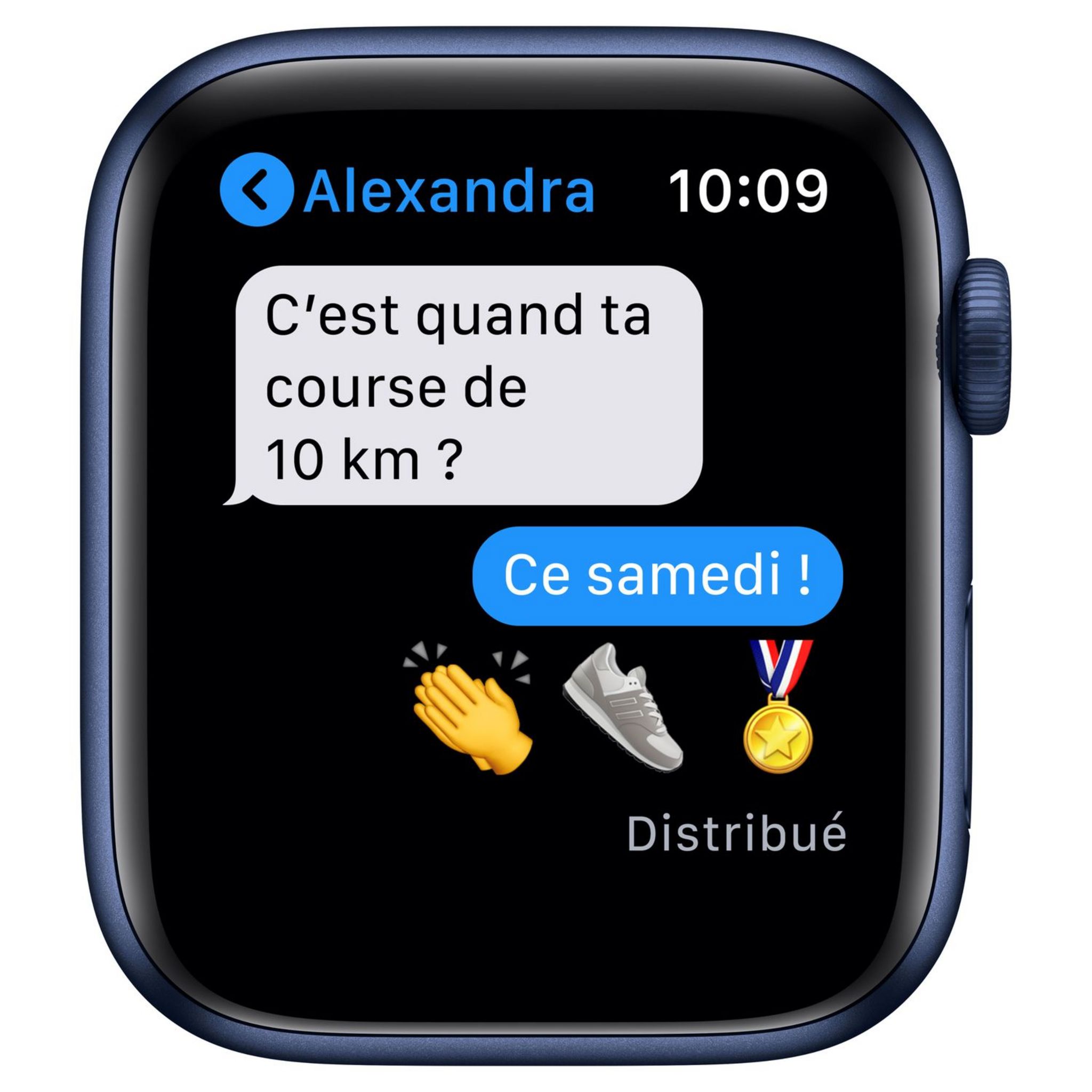 Voir la diapositive 5 : APPLE Montre connectée Apple Watch 44MM Alu Bleu Series 6