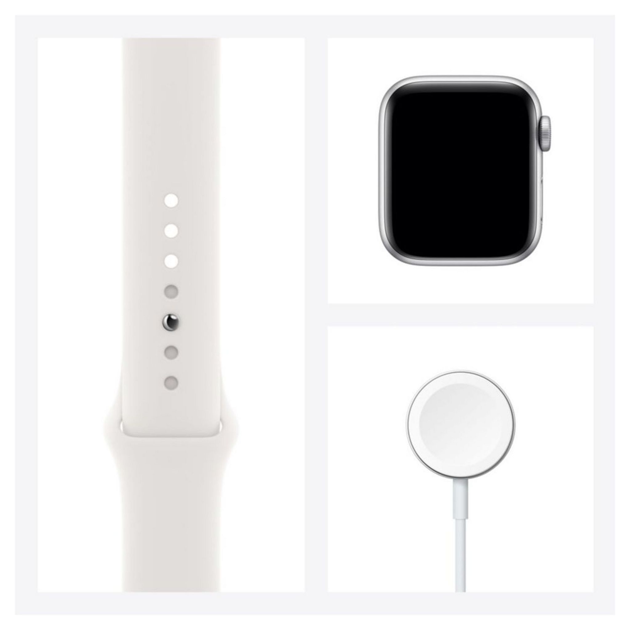 Voir la diapositive 5 : APPLE Watch SE 40MM Alu Argent/Blanc