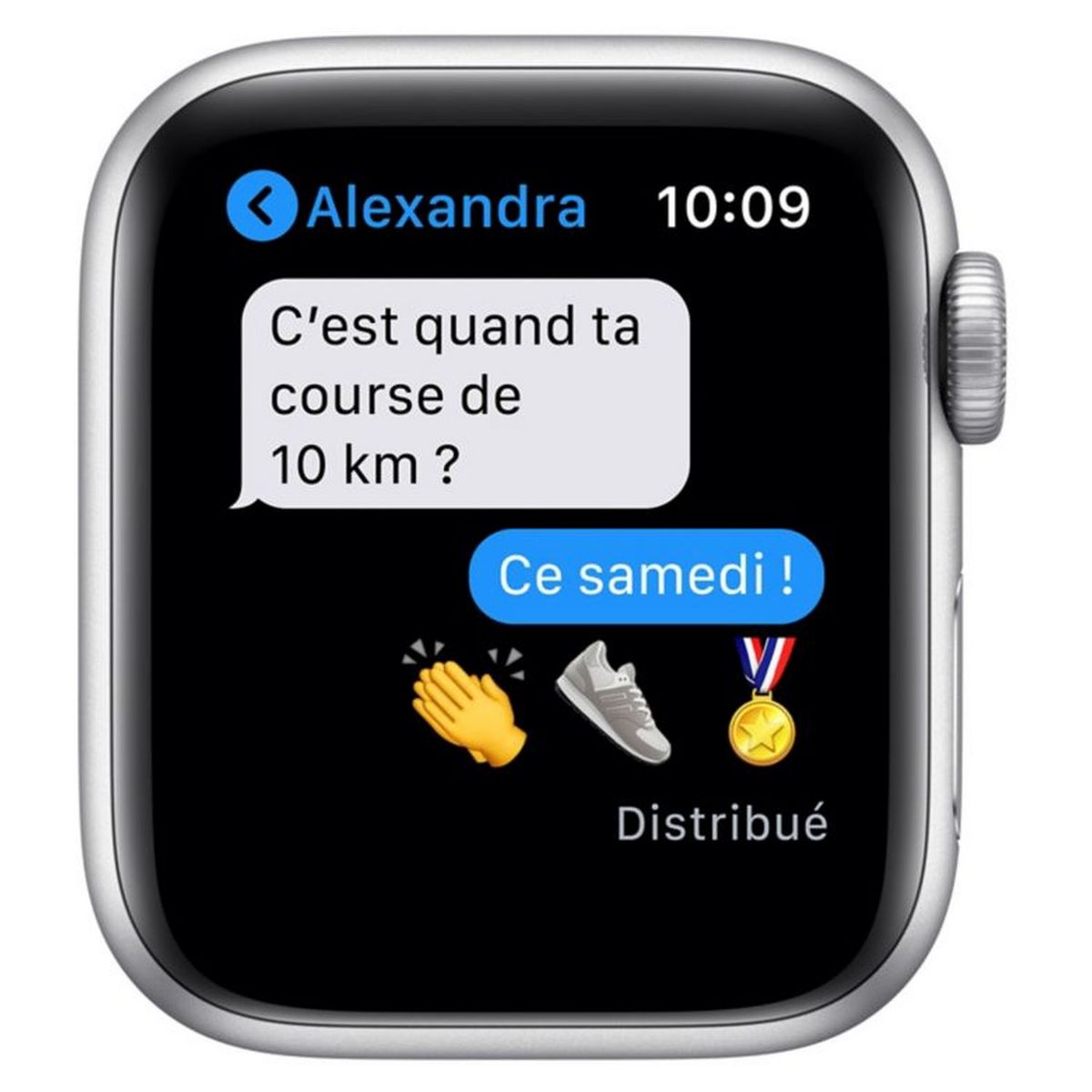 APPLE Watch SE 40MM Alu Argent/Blanc