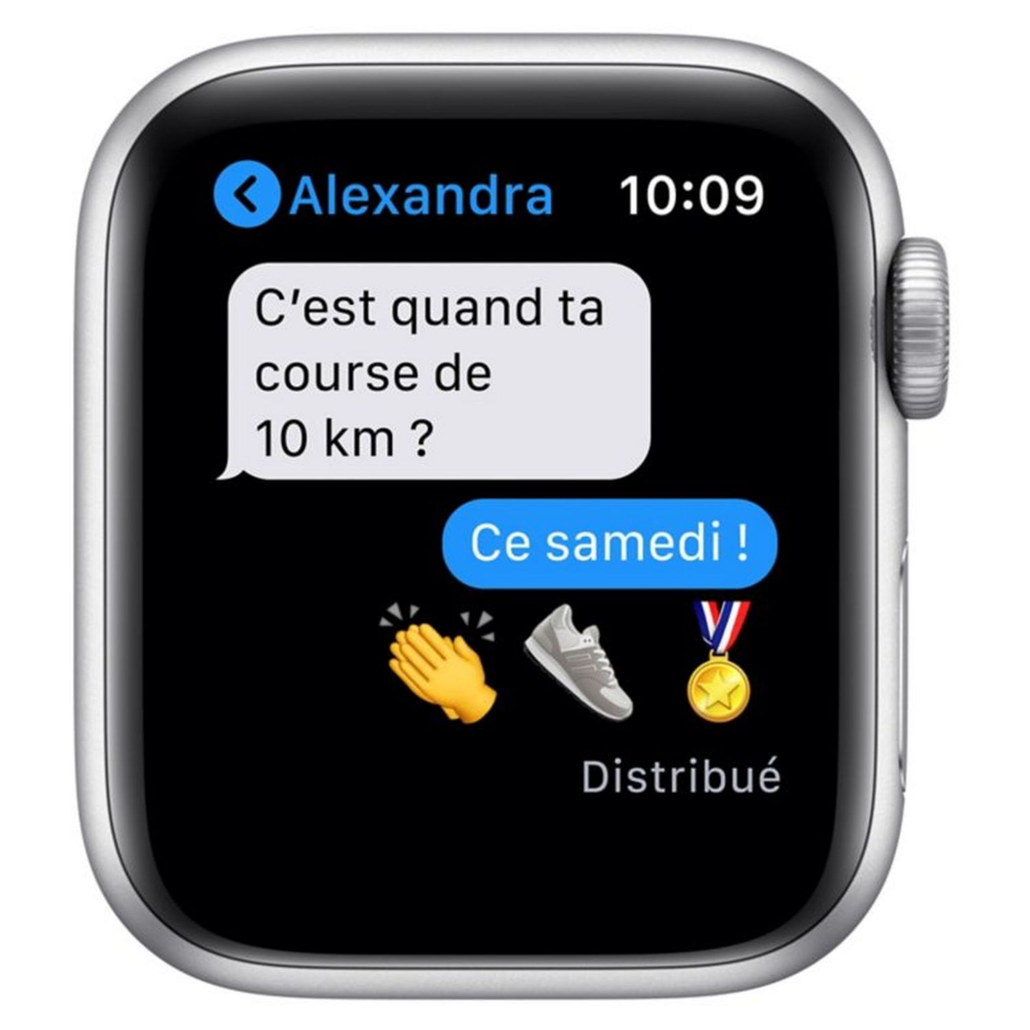 Voir la diapositive 6 : APPLE Watch SE 40MM Alu Argent/Blanc