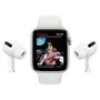 APPLE Montre connectée Apple Watch 40MM Alu Argent/Blanc Series 6
