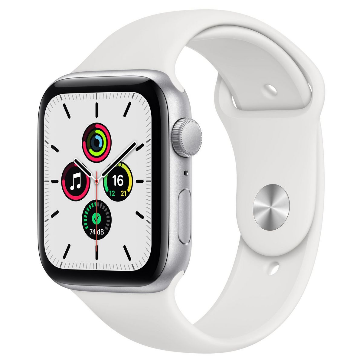 APPLE Montre connectée Apple Watch SE 44MM Alu Argent/Blanc