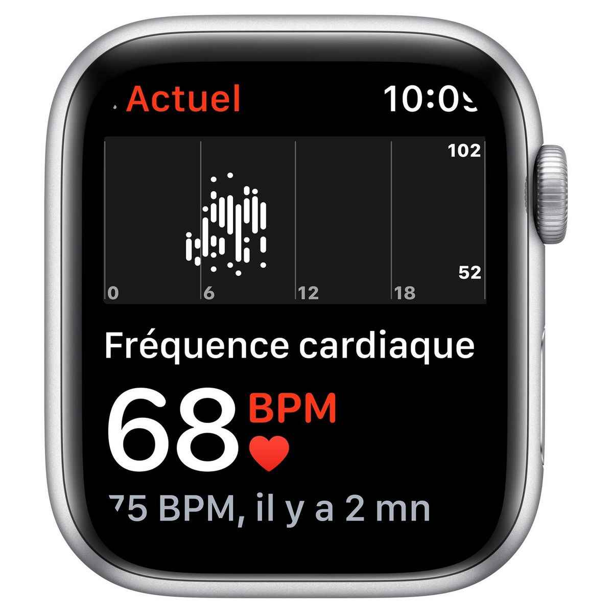 APPLE Montre connectée Apple Watch SE 44MM Alu Argent/Blanc