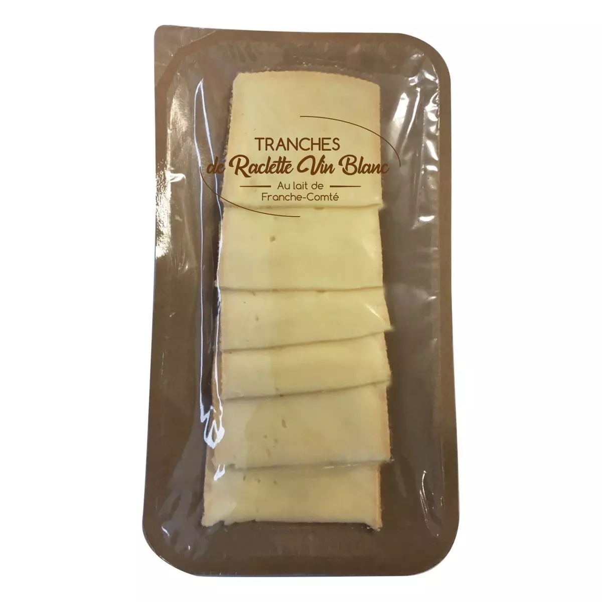 LE CENTURION Tranches de fromage à raclette au vin blanc 150g