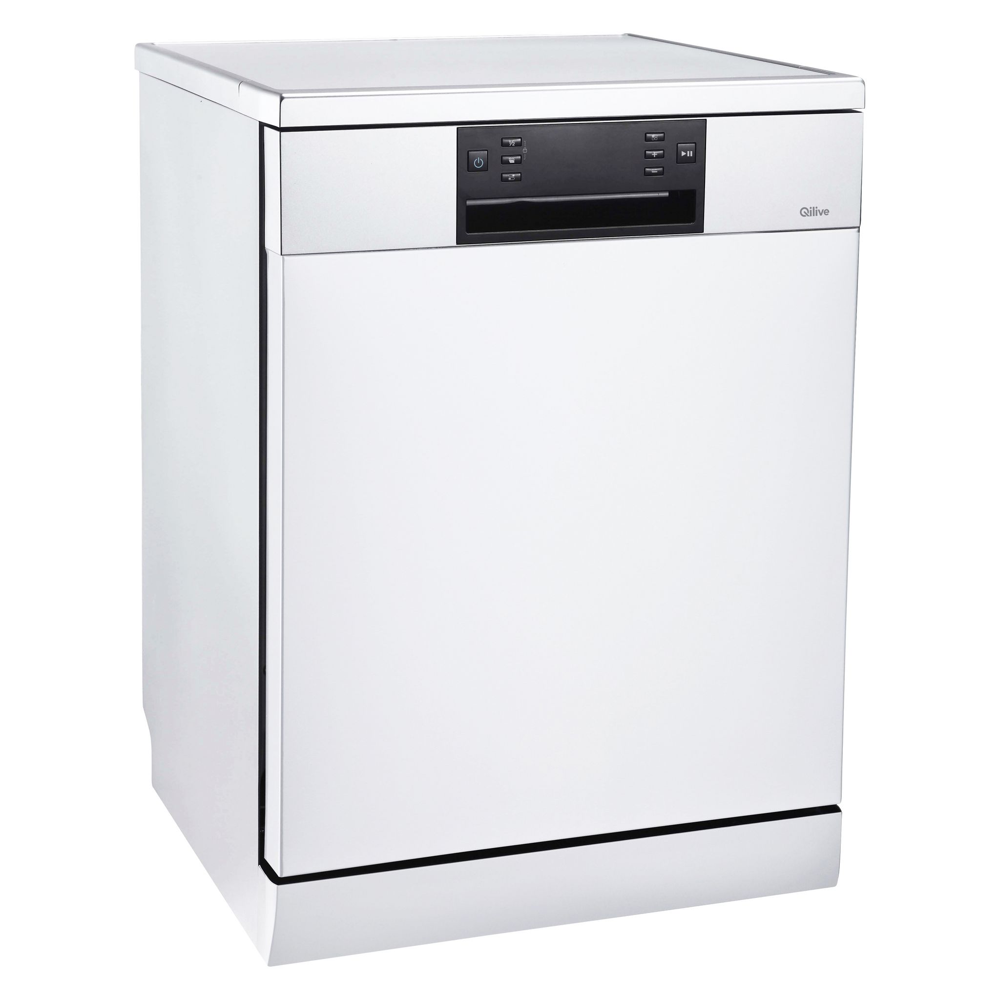 Voir la diapositive 3 : QILIVE Lave vaisselle pose libre 600 081 446, 14 couverts, 44 dB