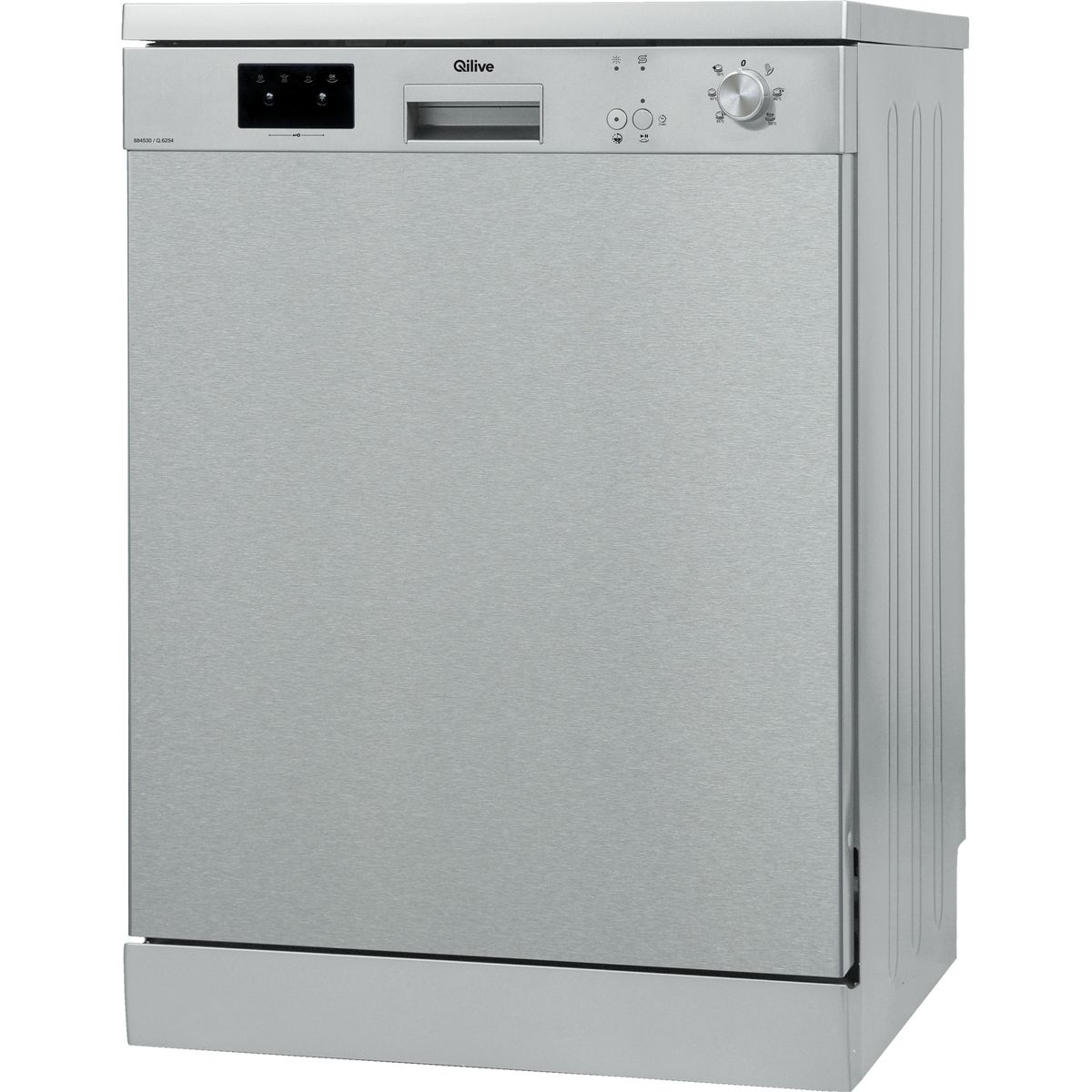 Voir la diapositive 2 : QILIVE Lave vaisselle non encastrable Q.6254, 12 couverts, 59.8 cm, 45 dB, 6 programmes
