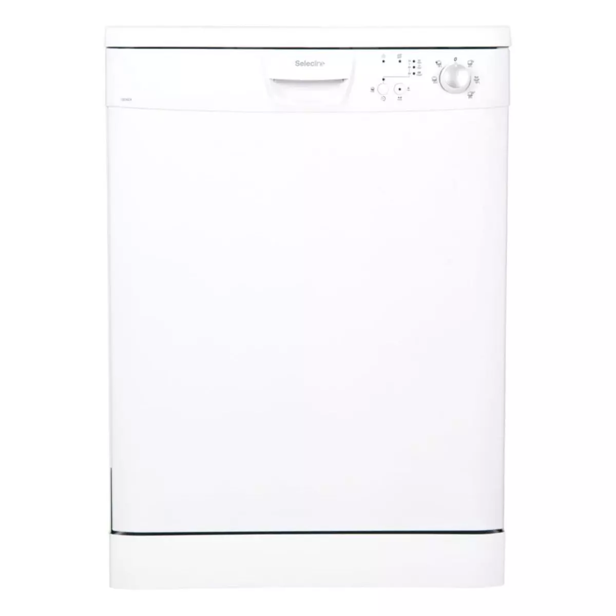 SELECLINE Lave vaisselle pose libre 600081674, 12 couverts, 60 cm, 49 dB, 5  programmes, E pas cher 