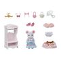 Voir la diapositive 3 : EPOCH D'ENFANCE Valisette de Mode et Grande sœur Souris Marshmallow Sylvanian Families