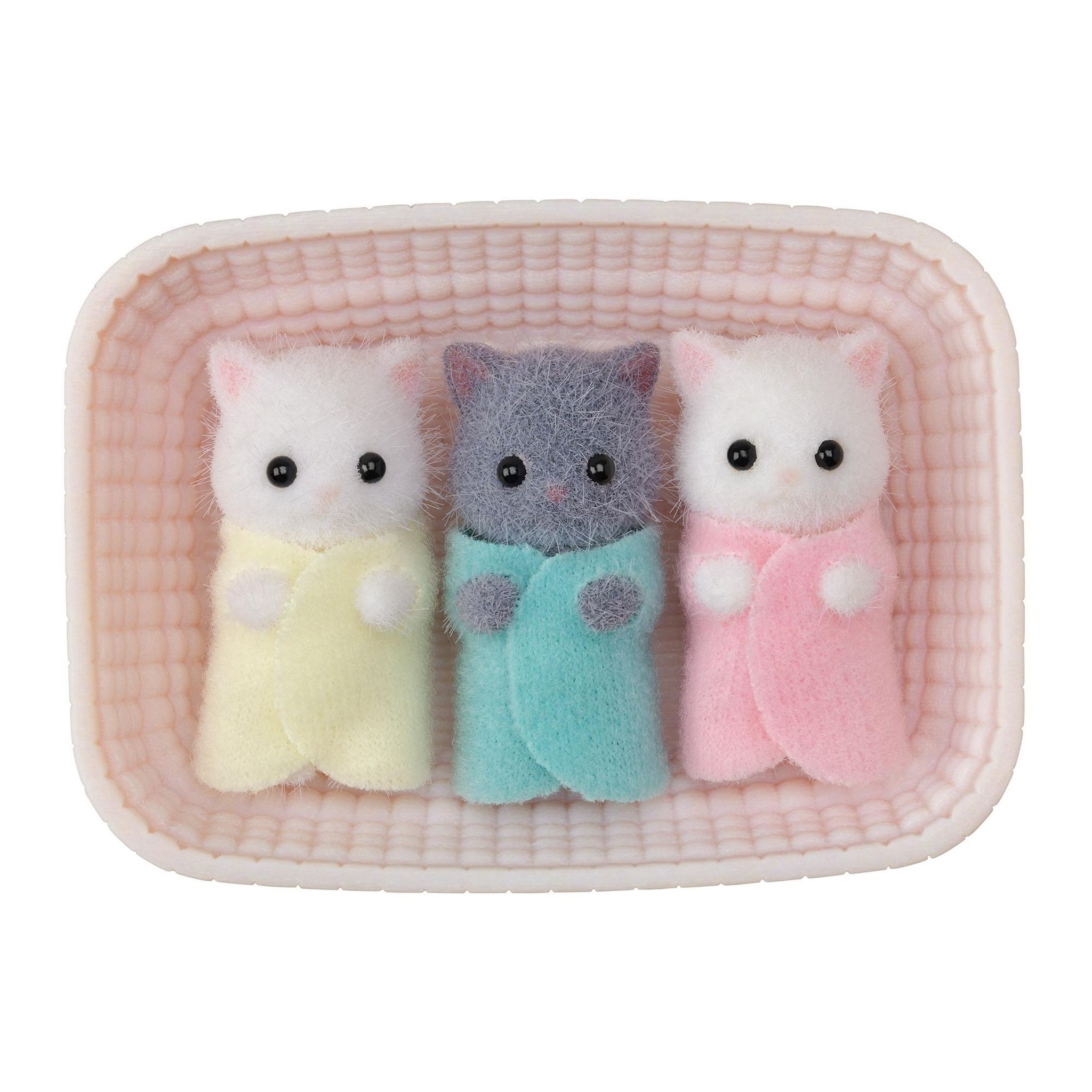 Voir la diapositive 2 : EPOCH D'ENFANCE Figurines Chats Persans x3 Sylvanian Families