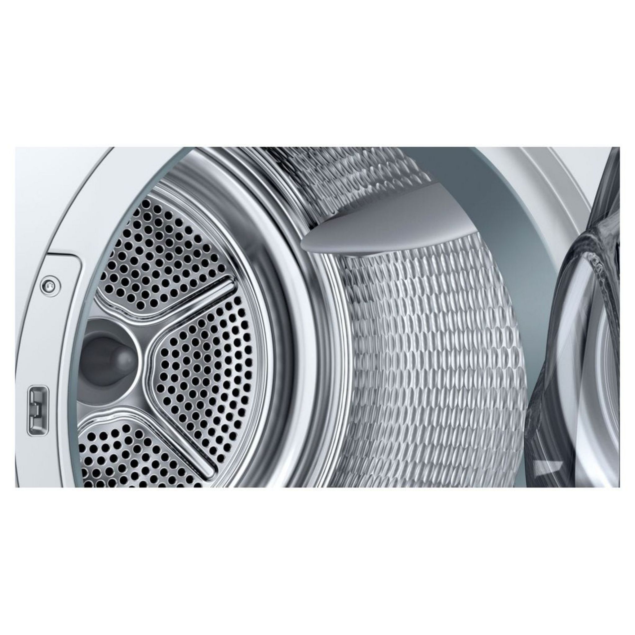 Voir la diapositive 2 : BOSCH Sèche linge hublot WTN85V07FF, 7 kg, Condensation, B