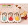 Voir la diapositive 5 : EPOCH D'ENFANCE Figurines Les Triplés Lapin Chocolat et accessoires puériculture Sylvanian Families