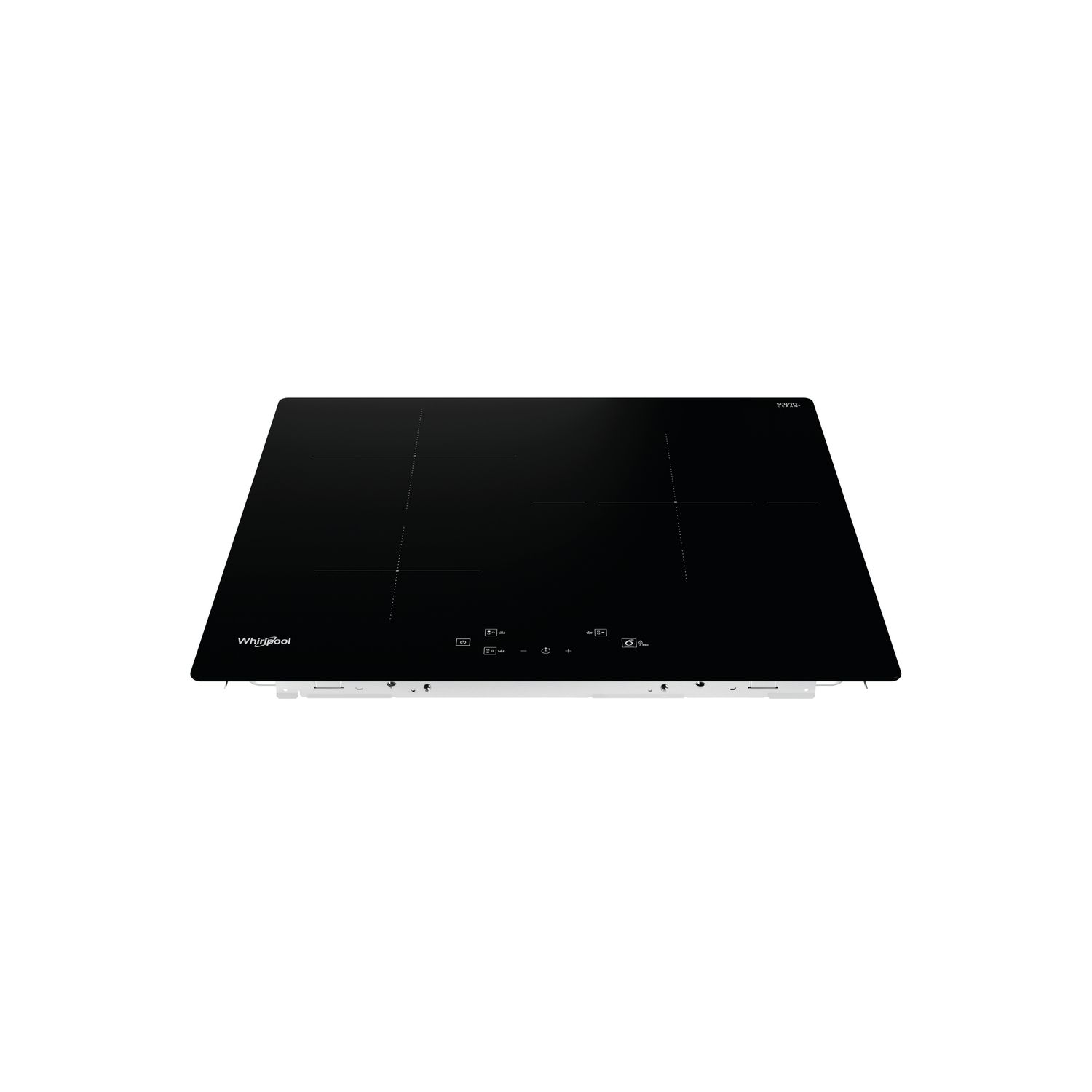 Voir la diapositive 6 : WHIRLPOOL Table de cuisson à induction WSQ1160NE, 60 cm, 3 foyers