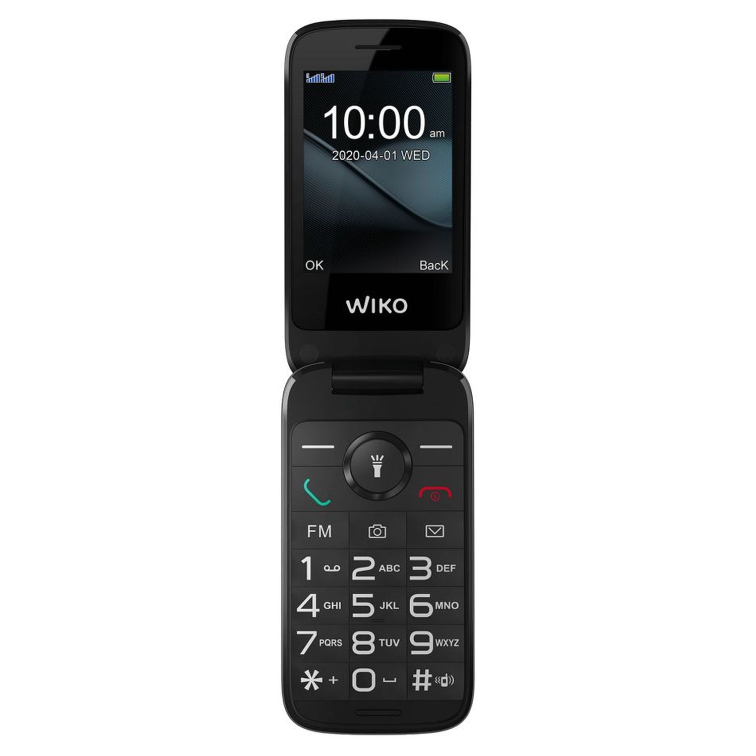 Voir la diapositive 3 : WIKO Téléphone portable F300 LS Rouge - A clapet