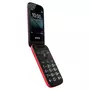 WIKO Téléphone portable F300 LS Rouge - A clapet