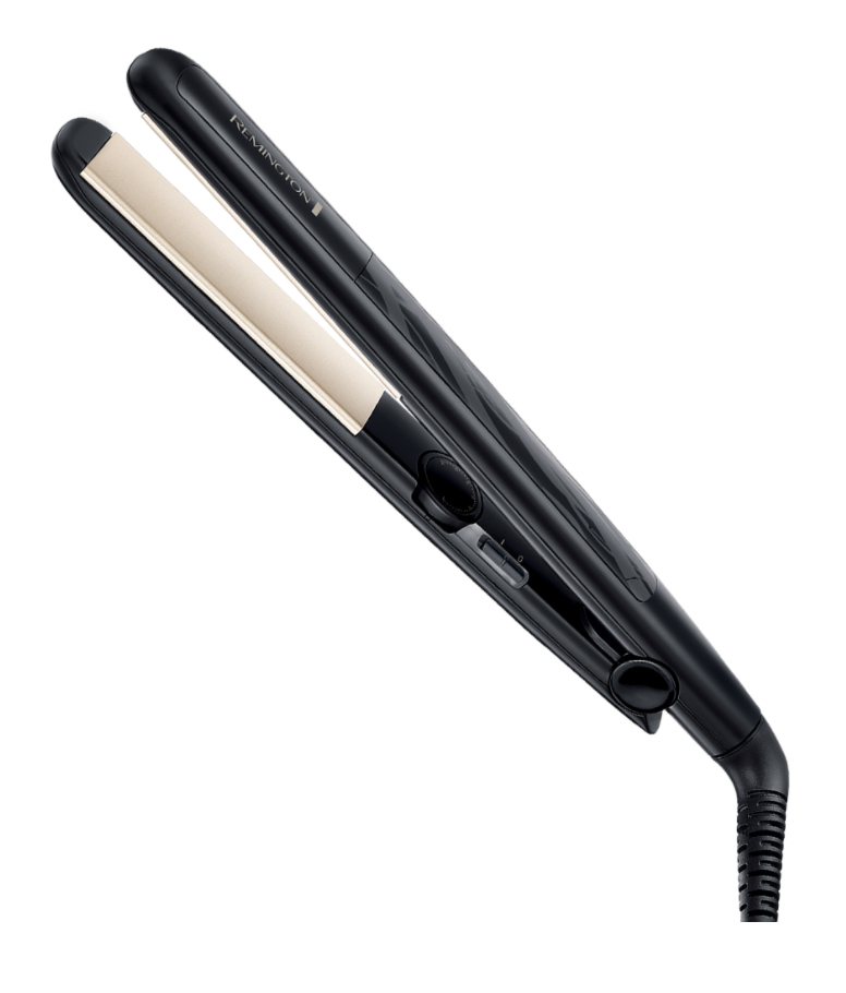 Voir la diapositive 3 : REMINGTON Lisseur céramique et tourmaline - coffret inclus S3505GP - Noir