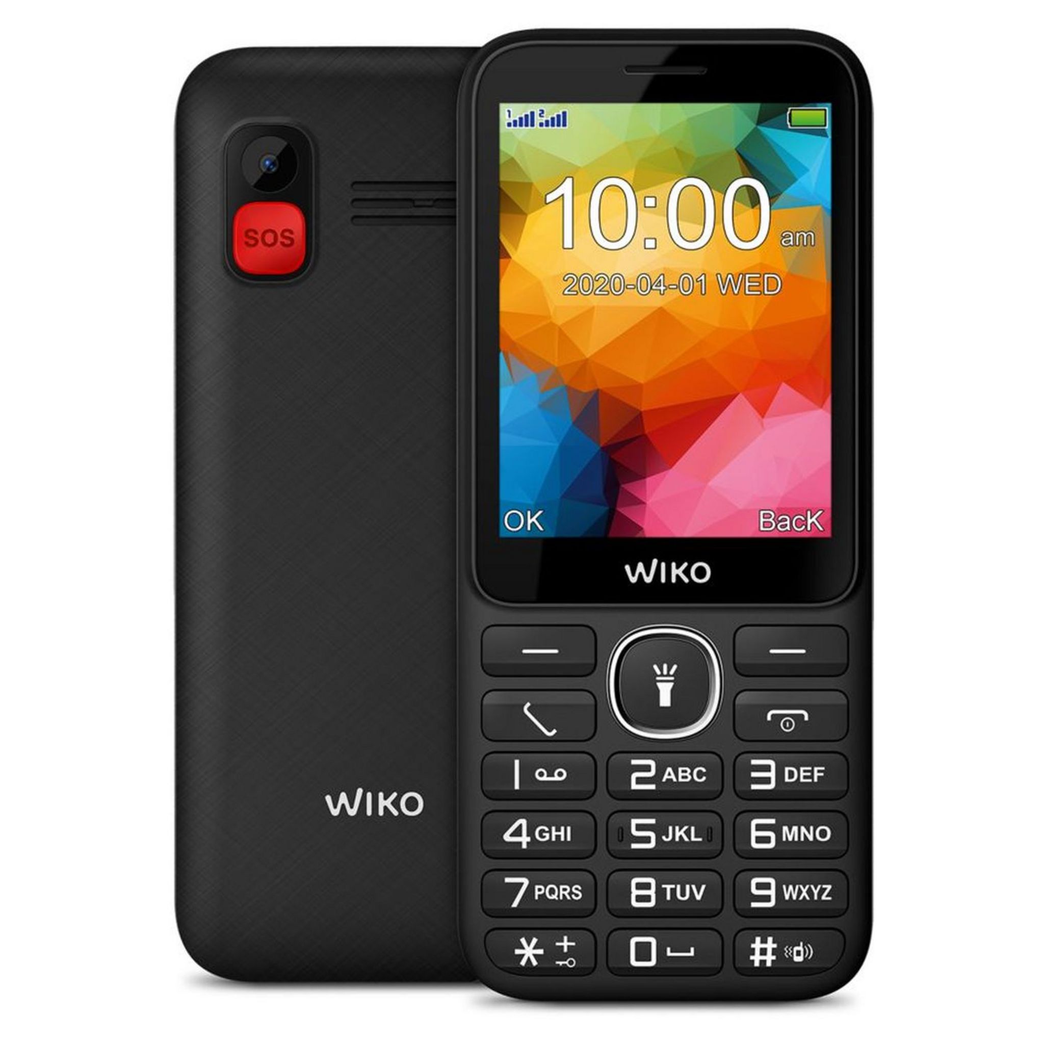 Voir la diapositive 1 : WIKO Téléphone portable F200 LS Noir