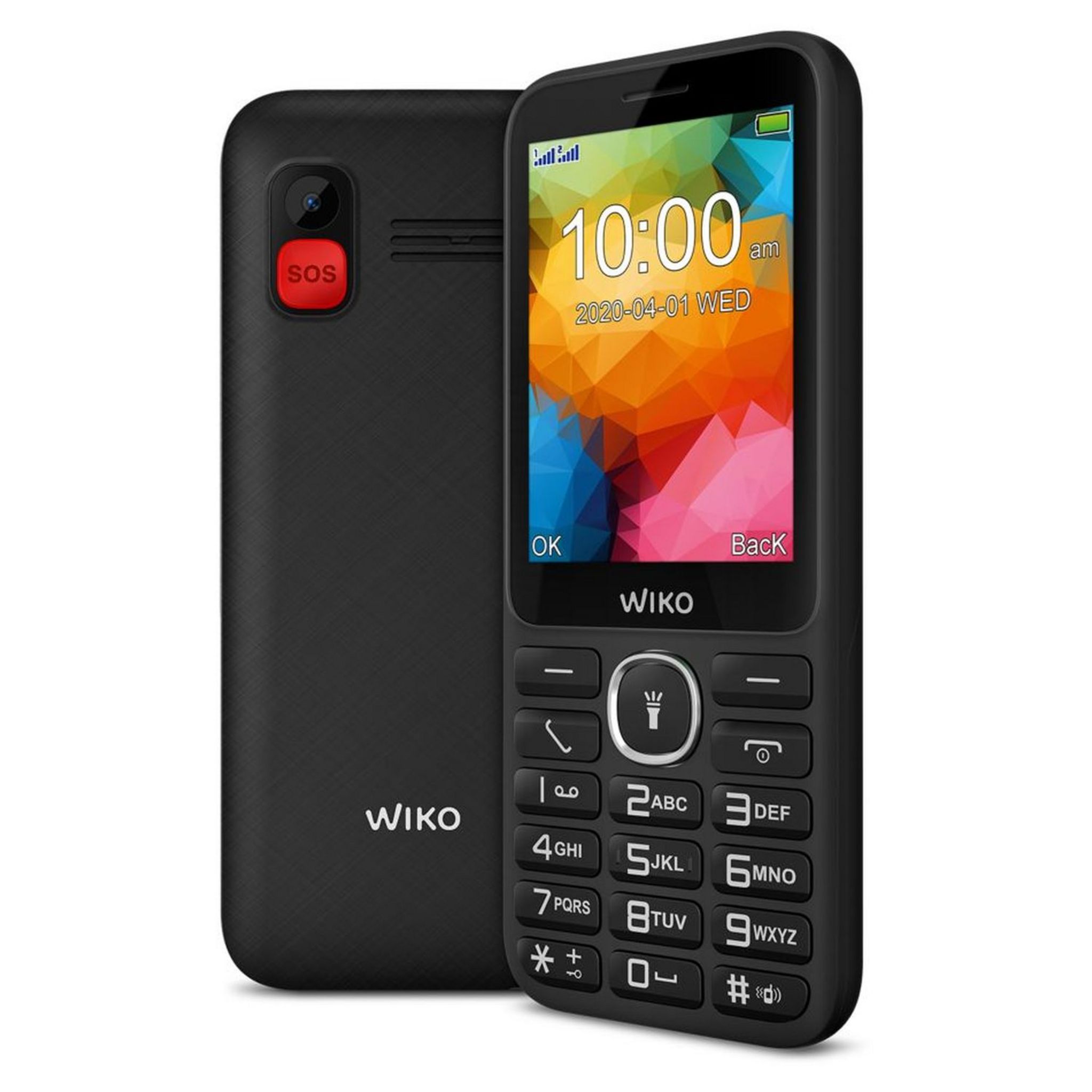 Voir la diapositive 5 : WIKO Téléphone portable F200 LS Noir