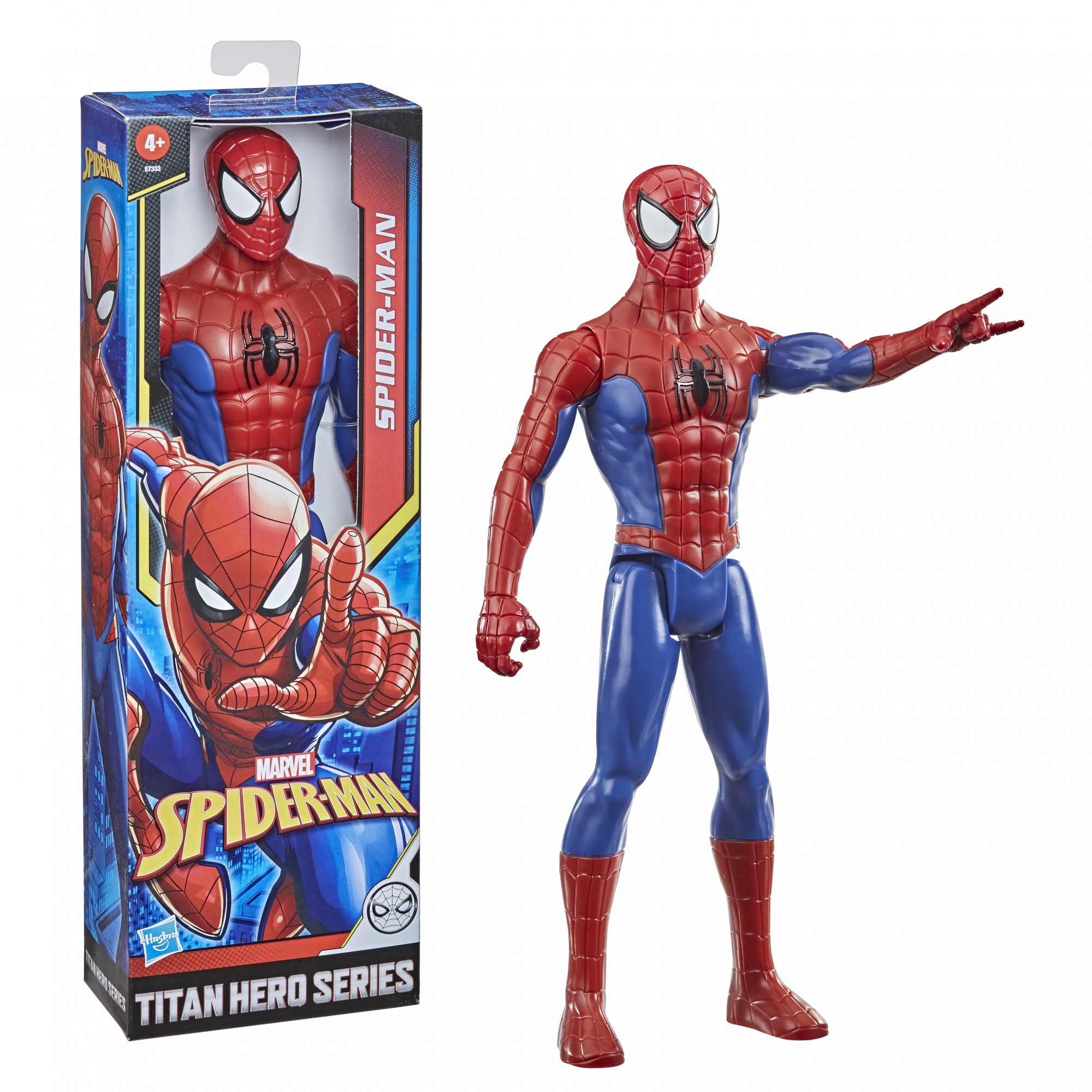 Voir la diapositive 3 : HASBRO Figurine Spiderman Titan 30cm