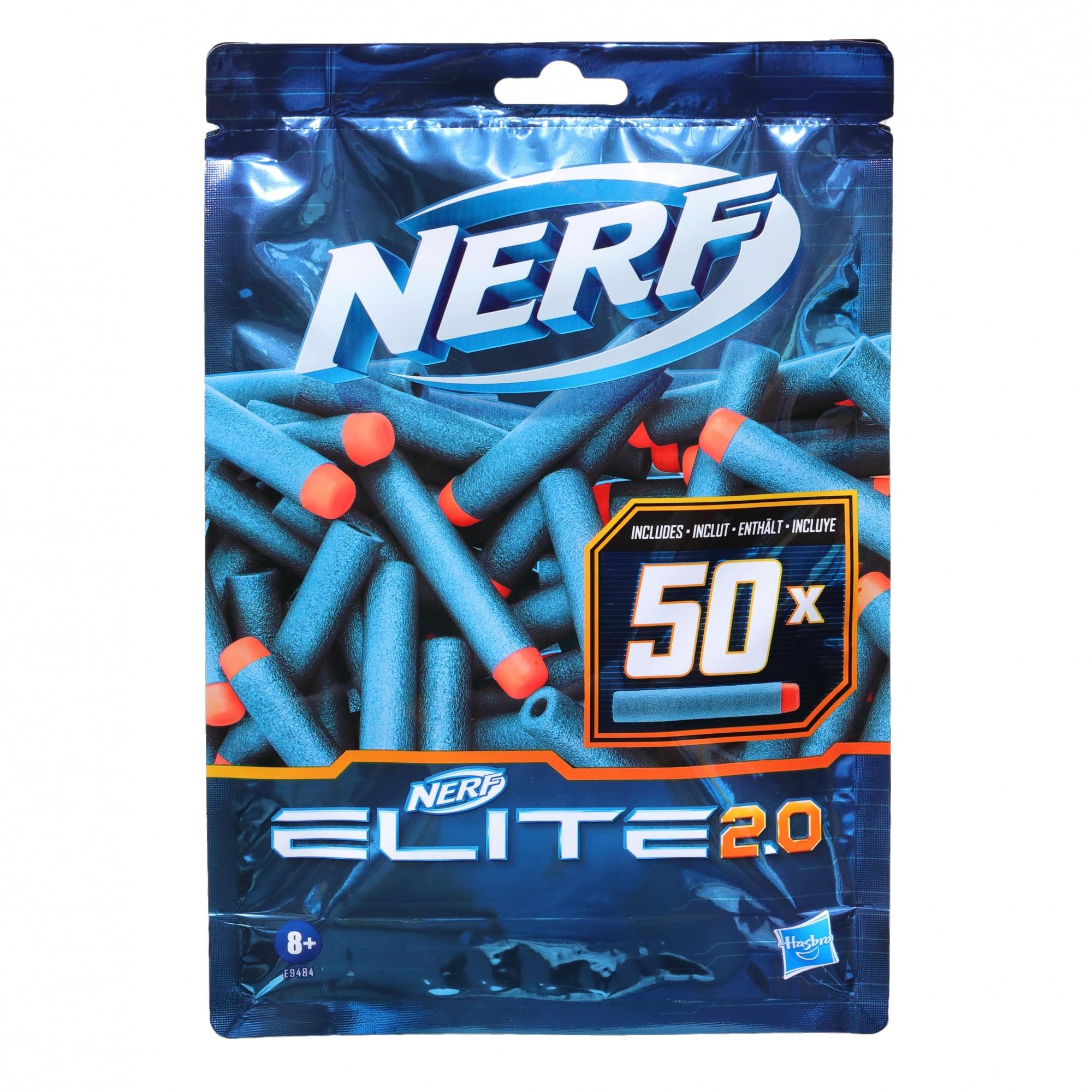 Voir la diapositive 1 : HASBRO Nerf Elite 2.0 Recharge x50
