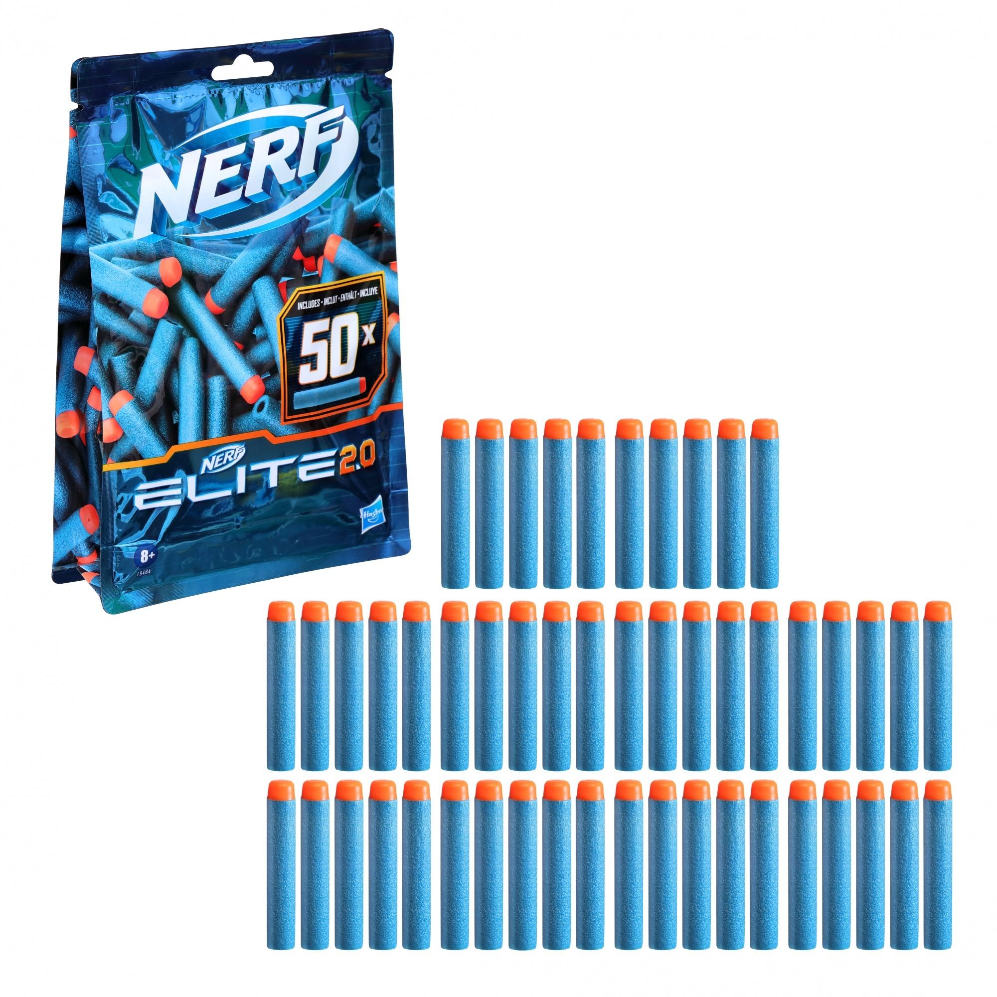 Voir la diapositive 3 : HASBRO Nerf Elite 2.0 Recharge x50