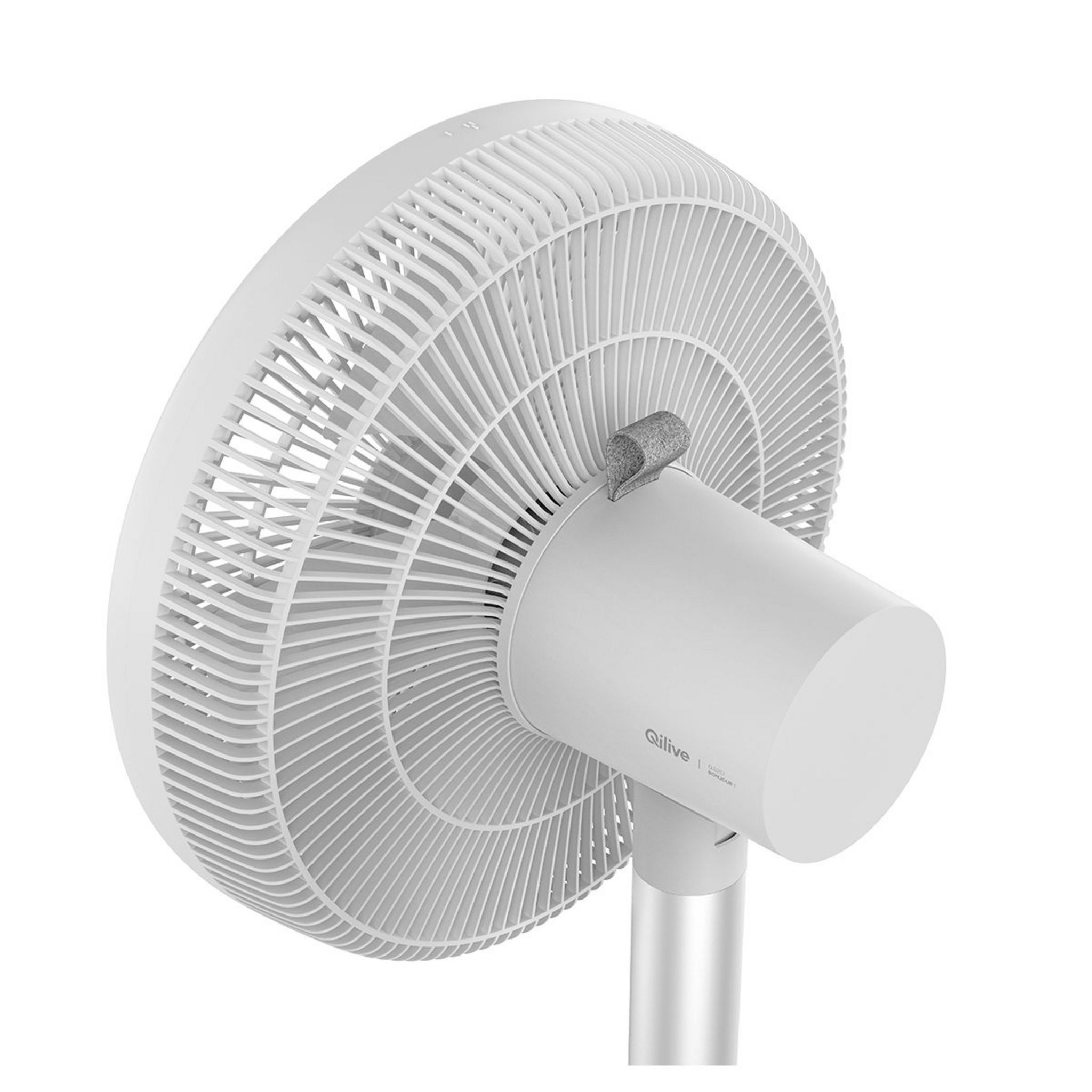 Voir la diapositive 4 : QILIVE Ventilateur pied 12 vitesses Q.6257 - Blanc