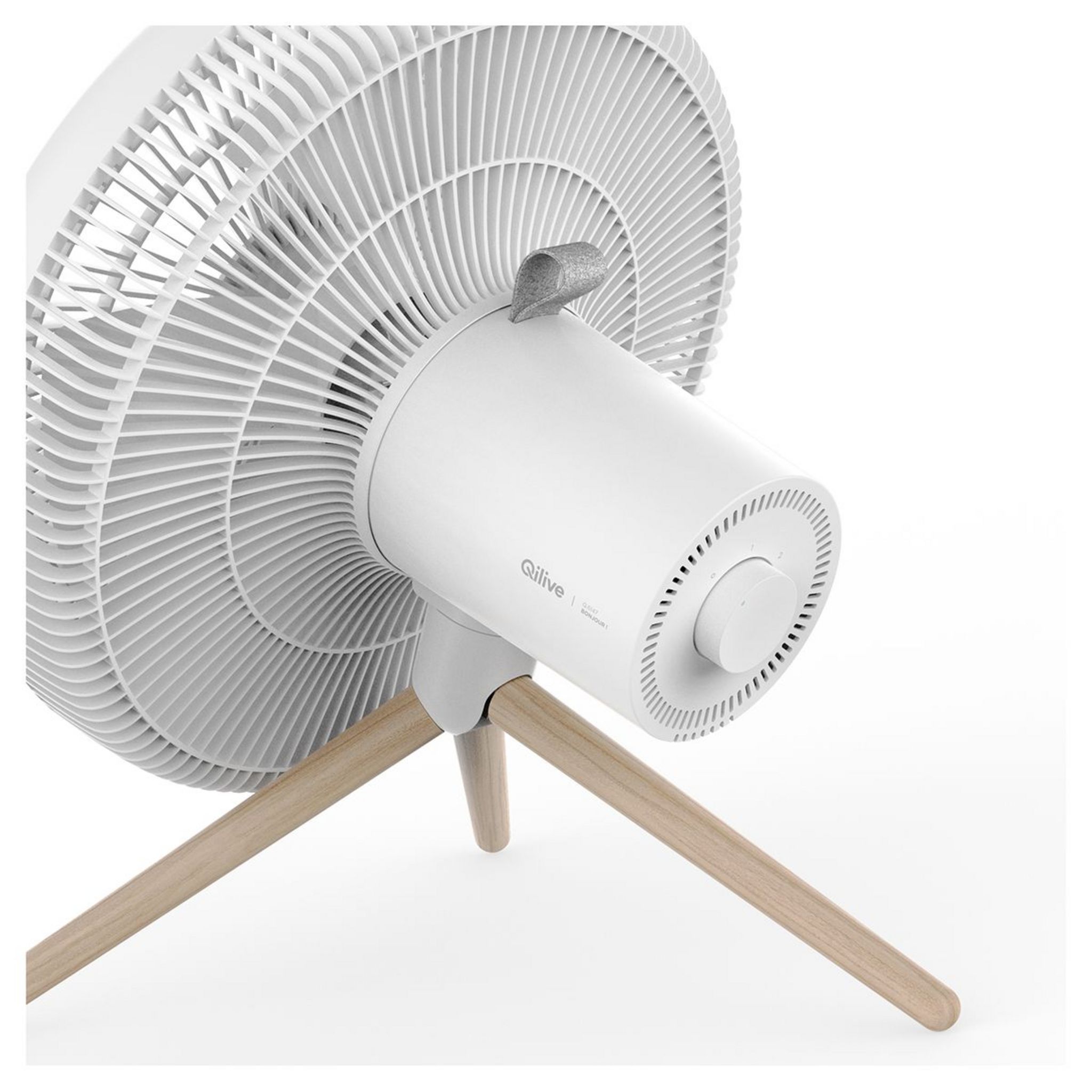 Voir la diapositive 3 : QILIVE Ventilateur Q.6147 - Blanc
