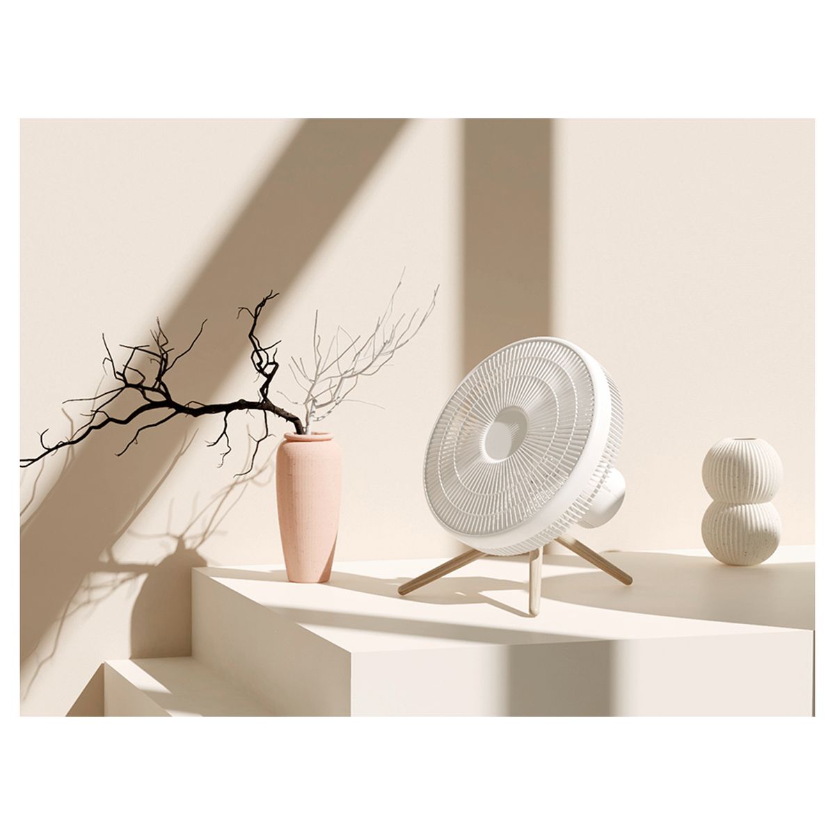 Voir la diapositive 6 : QILIVE Ventilateur Q.6147 - Blanc