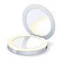 Voir la diapositive 1 : BEURER Miroir cosmétique éclairé Powerbank BS 39 - Blanc