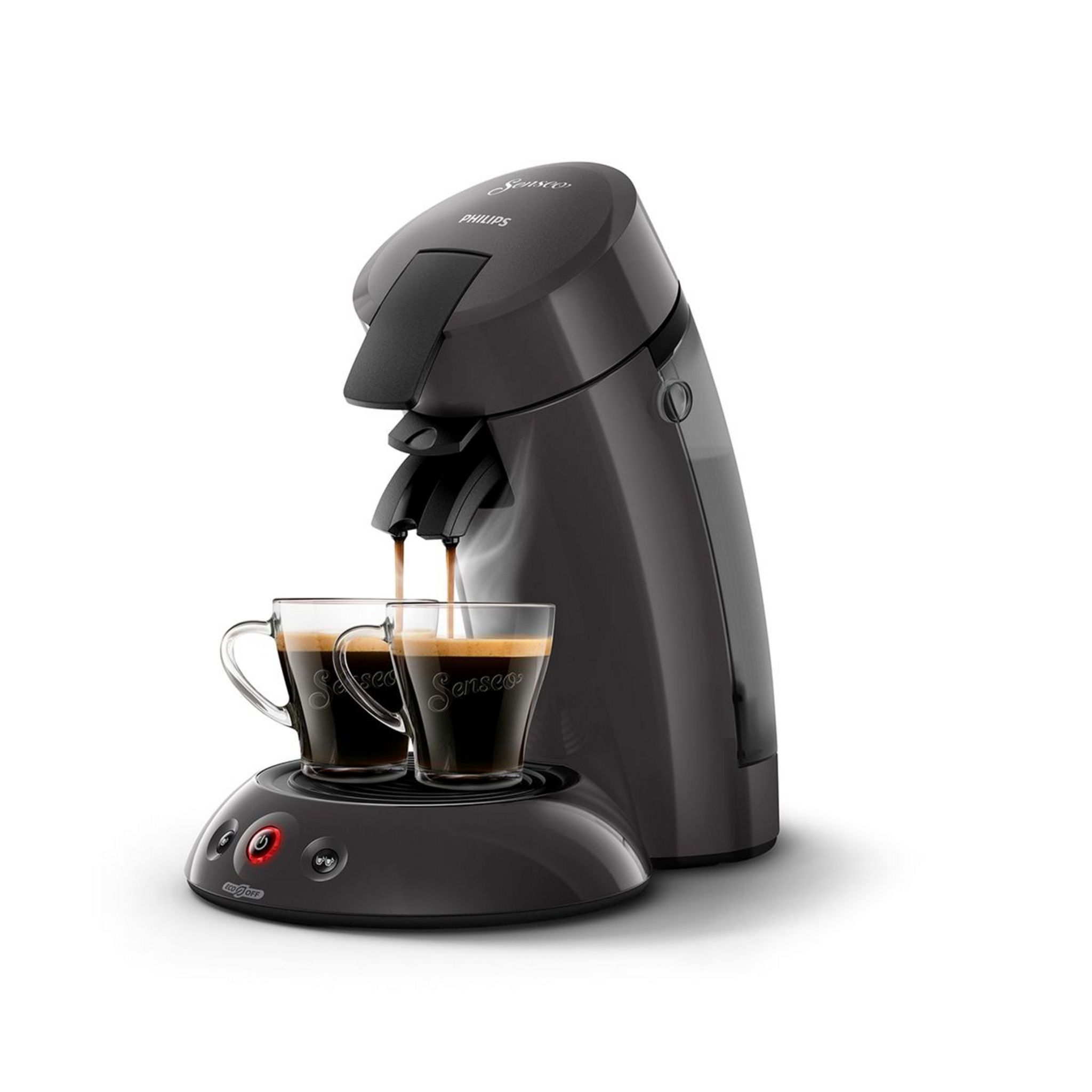 Voir la diapositive 2 : PHILIPS Cafetière à dosette SENSEO HD6552/37 - Gris cachemire
