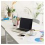 Voir la diapositive 2 : QILIVE Ventilateur de table Q.6854 - Blanc