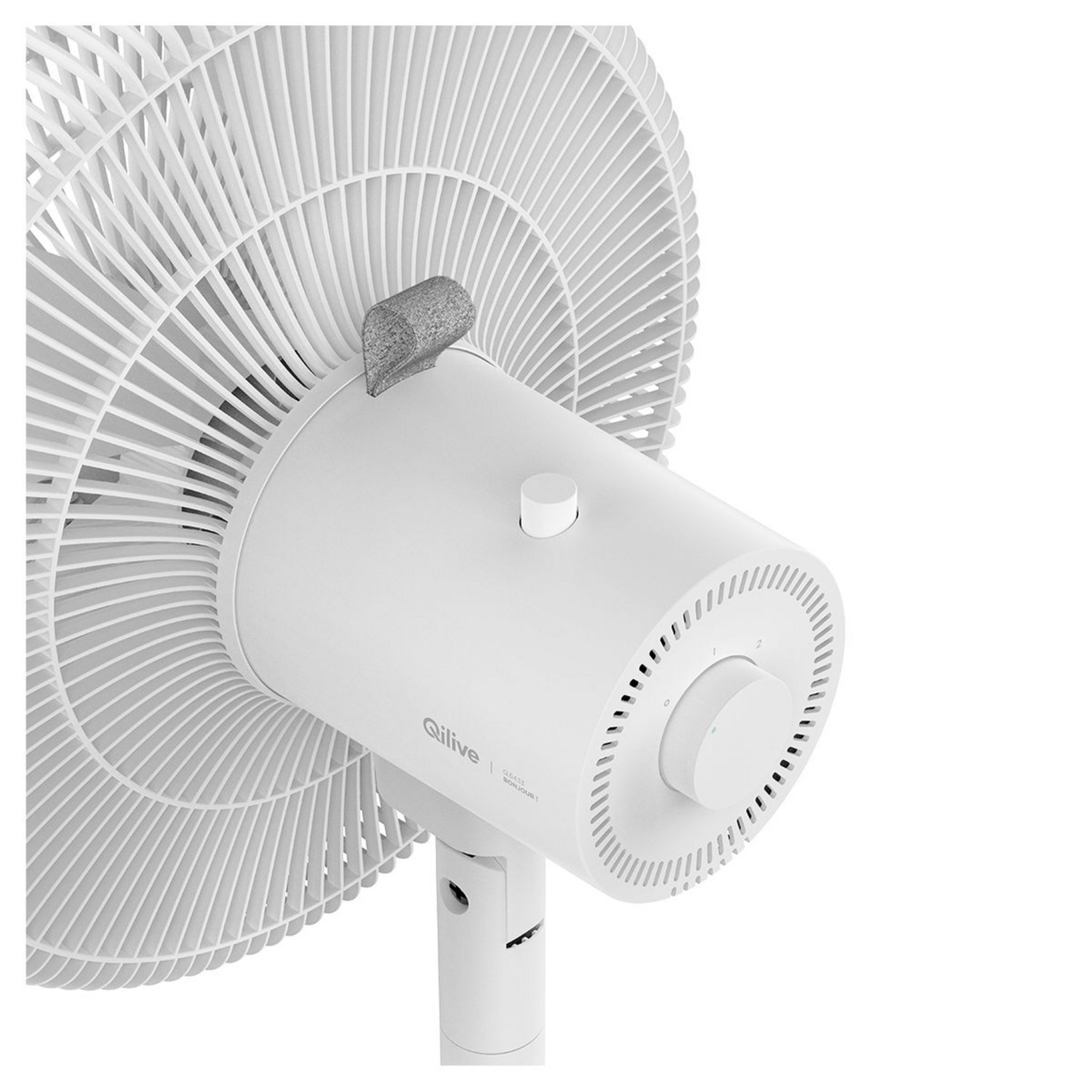 Voir la diapositive 5 : QILIVE Ventilateur sur pied Q.6433 - Blanc