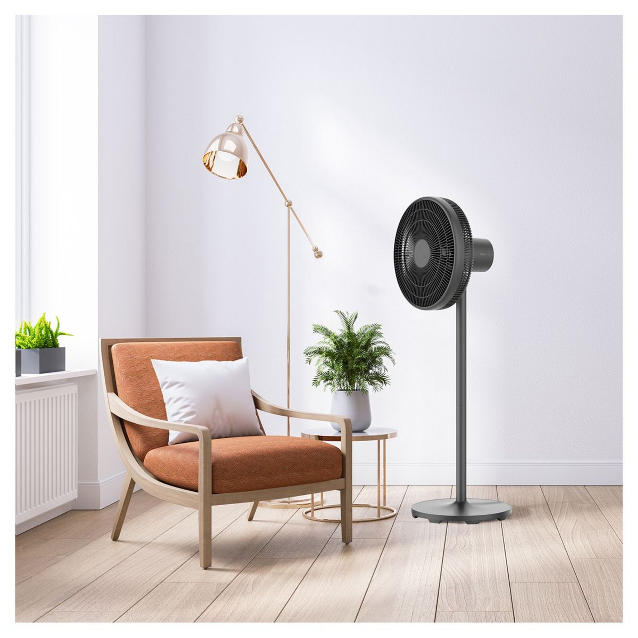 Voir la diapositive 4 : QILIVE Ventilateur sur pied digital Q.6933 - Noir