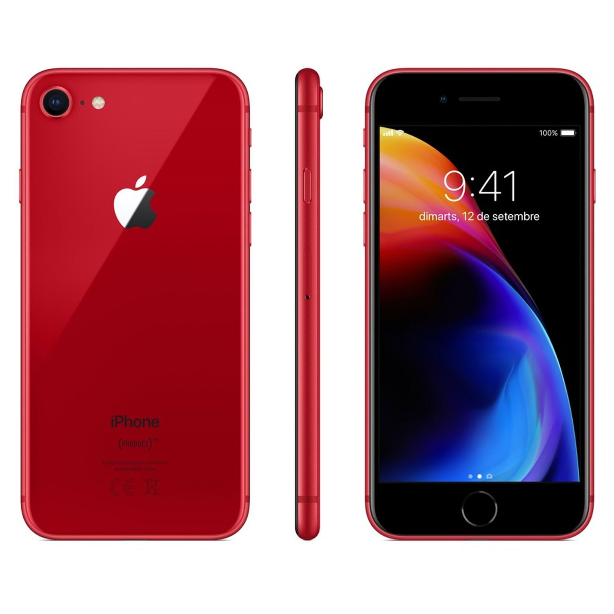 Voir la diapositive 1 : GRADE ZERO Apple iPhone 8 - Reconditionné Grade A+ - 64 Go - Rouge