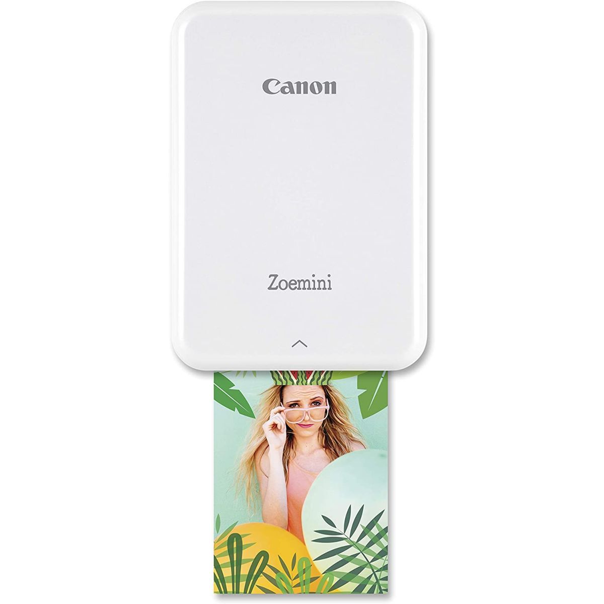 CANON Pack imprimante photo portable ZOEMINI blanche + housse + 50 feuilles