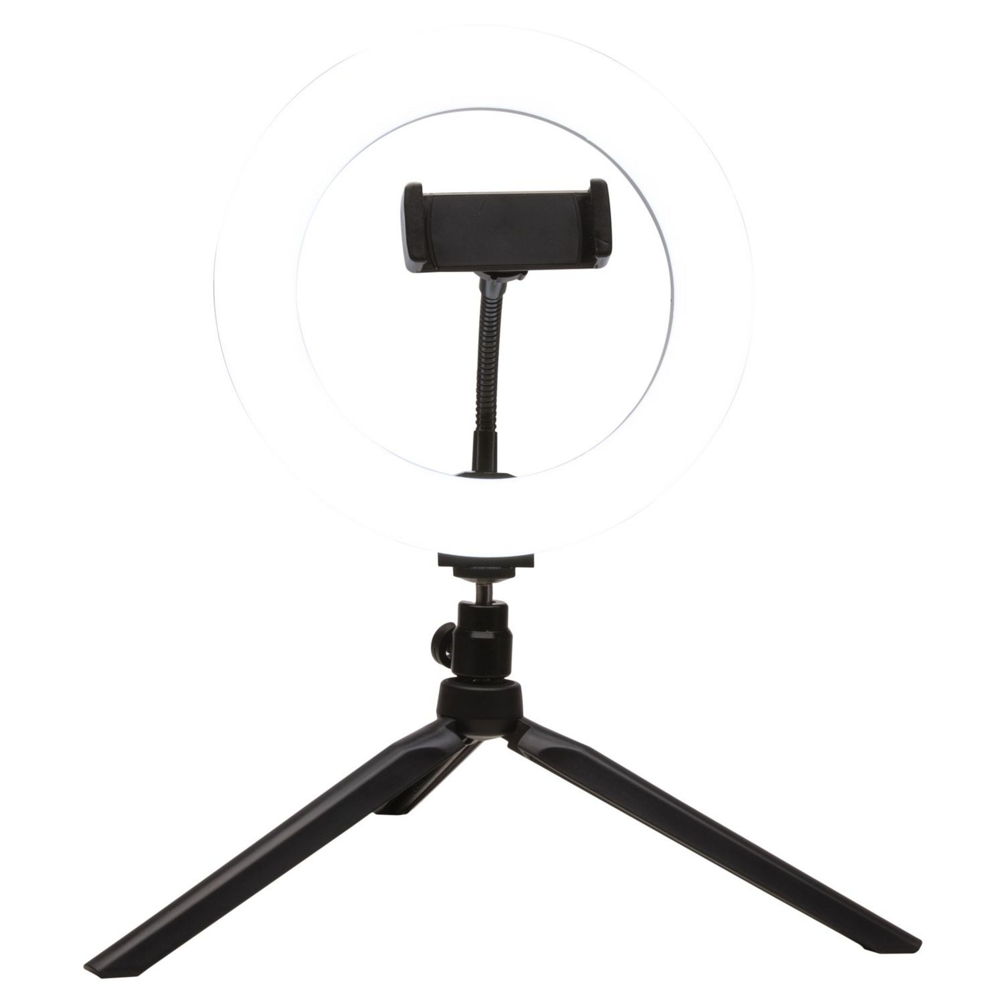 Voir la diapositive 6 : BBC Pack Trépied anneau lumineux vlogger pour smartphone