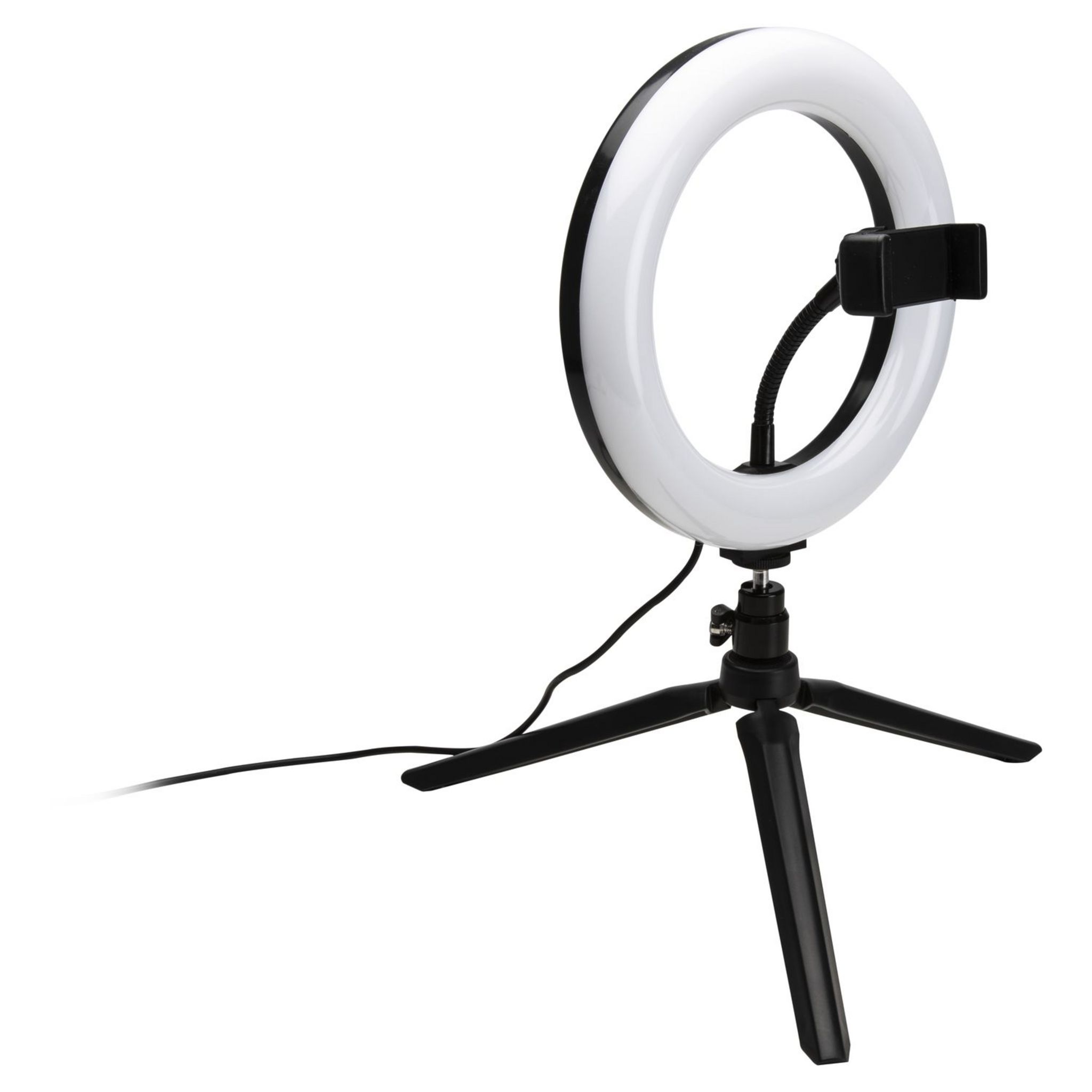 Voir la diapositive 8 : BBC Pack Trépied anneau lumineux vlogger pour smartphone