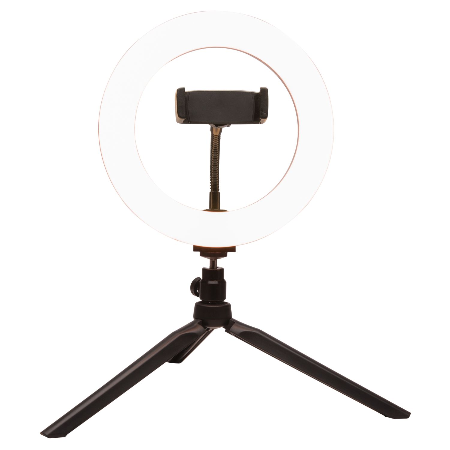Voir la diapositive 9 : BBC Pack Trépied anneau lumineux vlogger pour smartphone