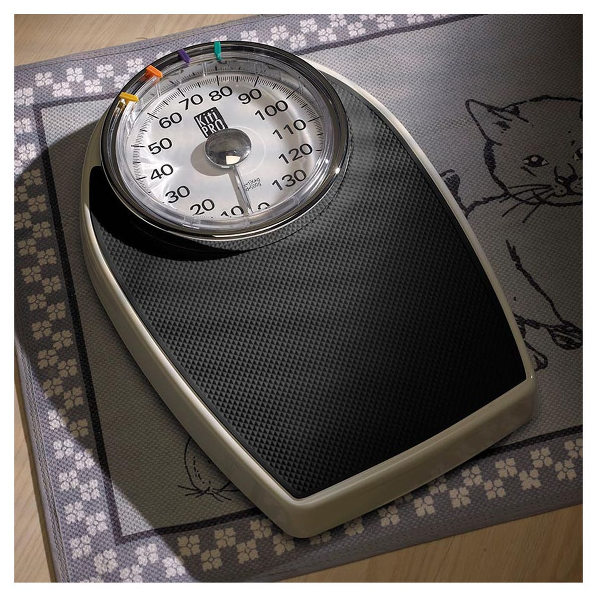 KITIPRO Pèse personne mécanique DOCTOR SCALE - Noir